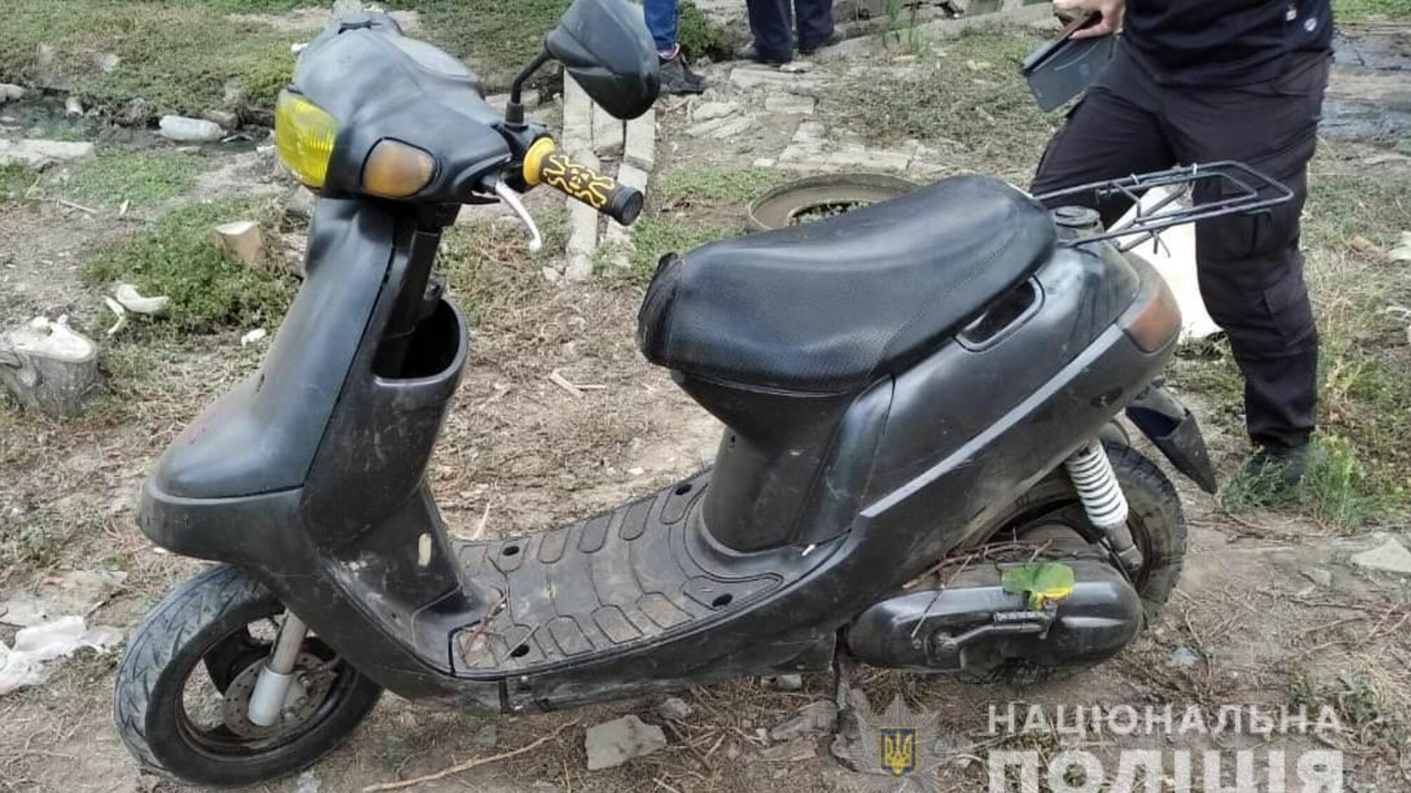 Тарутинські поліцейські повернули жителю громади викрадений у нього кілька днів тому мопед