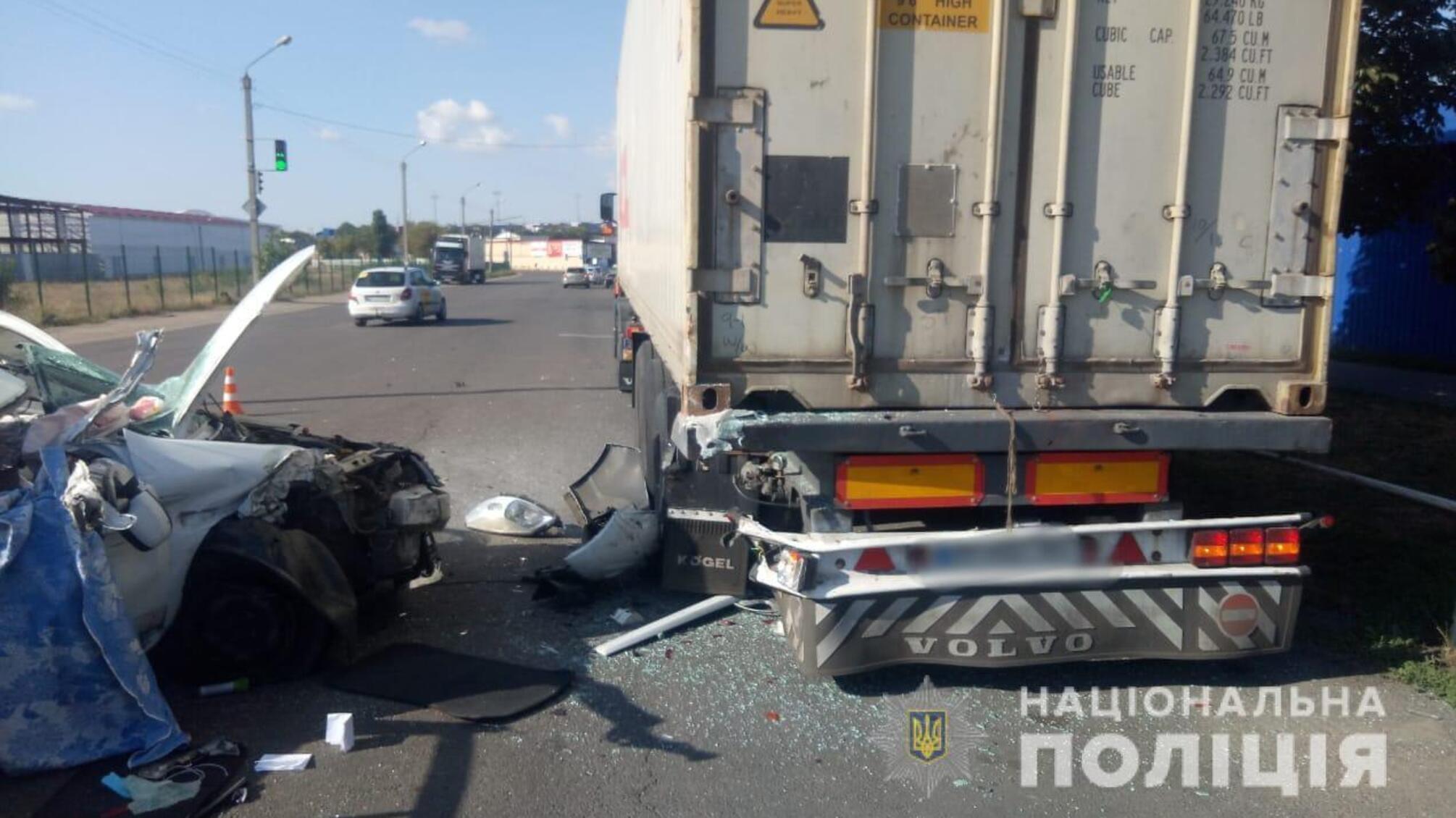 Поліцейські затримали водія, який допустив ДТП біля промтоварного ринку в Овідіопольському районі зі смертельними наслідками