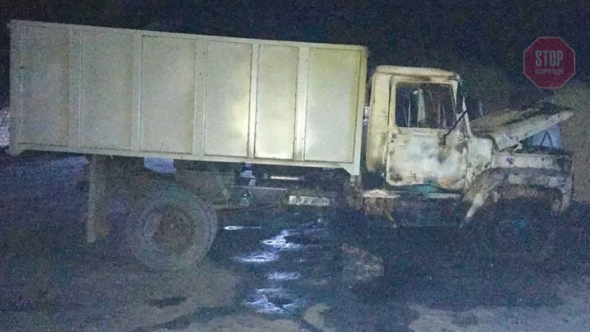 На Полтавщині правоохоронці розслідують підпал сільгосптехніки (фото)