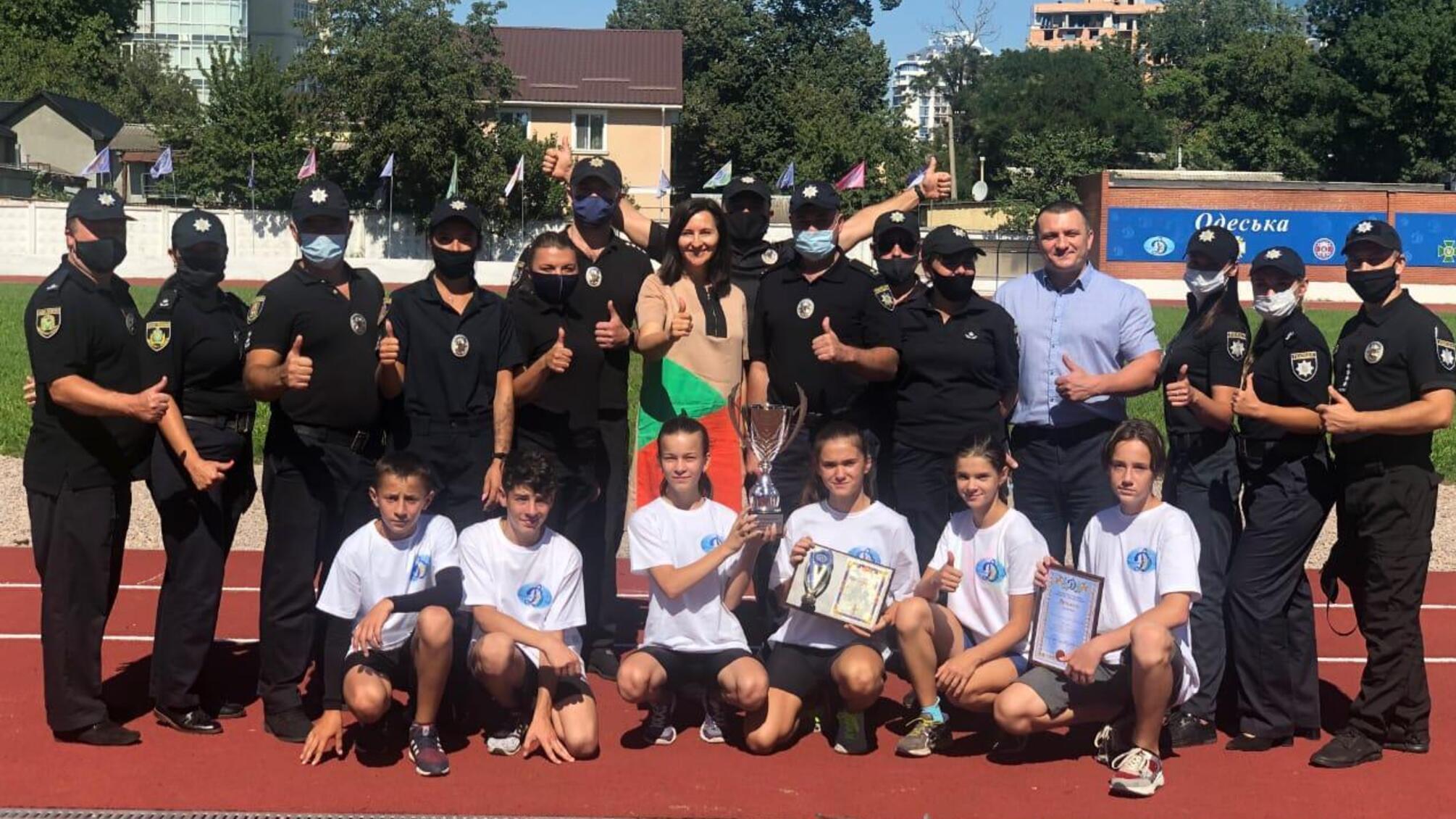 Юні динамівці з Одещини вибороли першість у всеукраїнському чемпіонаті з легкоатлетичного чотириборства