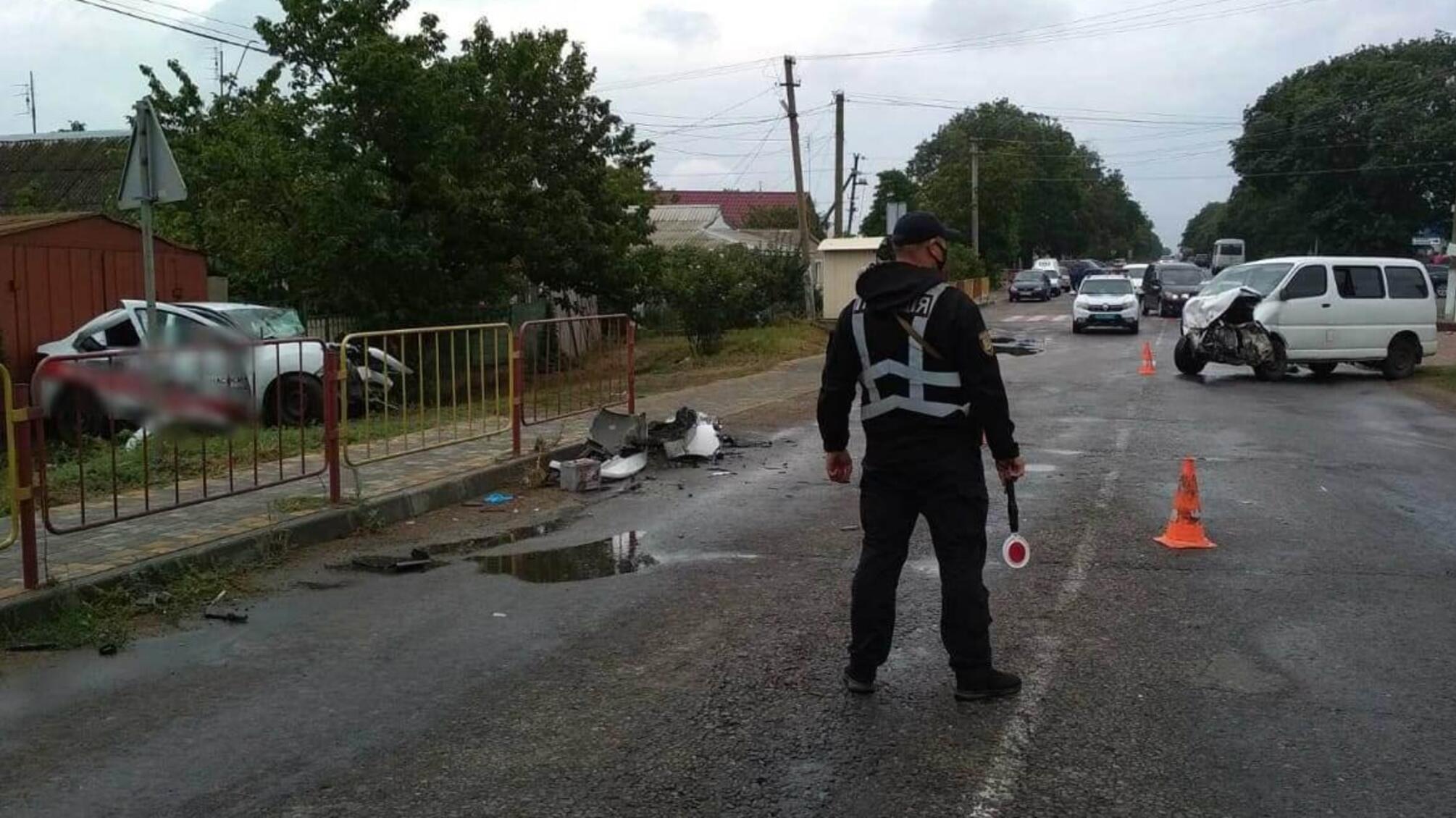 Поліцейські встановлюють обставини ДТП в Овідіополі