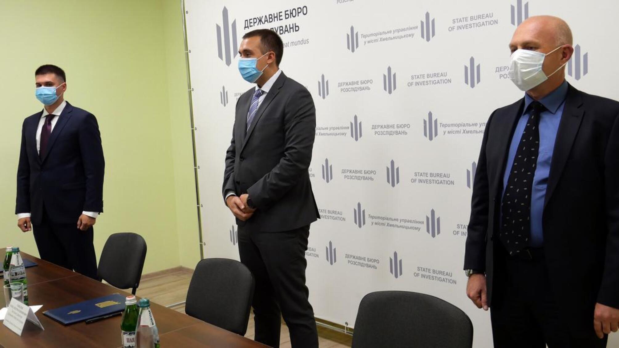 Олександр Соколов представив керівника ТУ ДБР у місті Хмельницькому