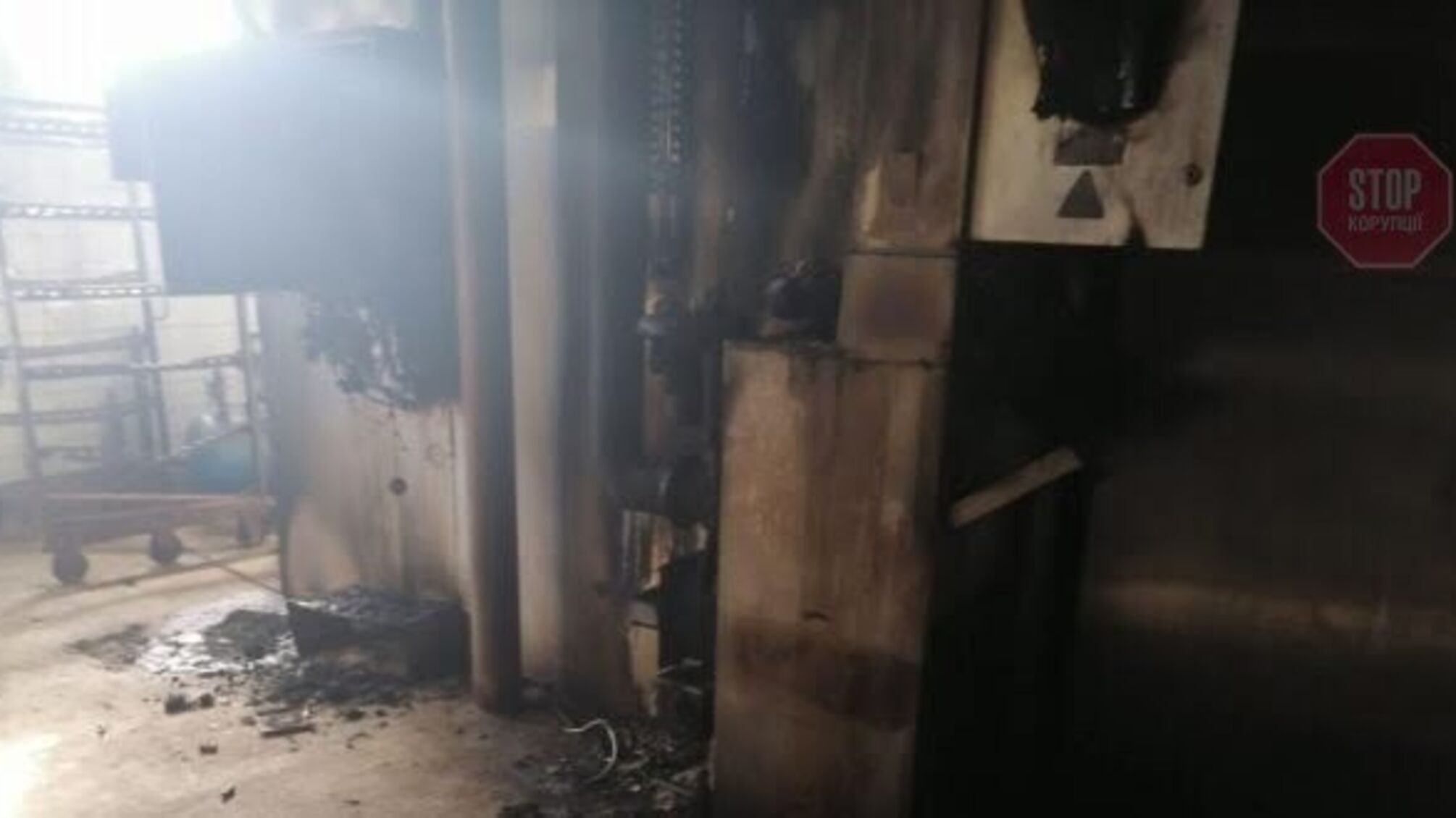 На Рівненщині стався підпал м’ясопереробного цеху (фото)