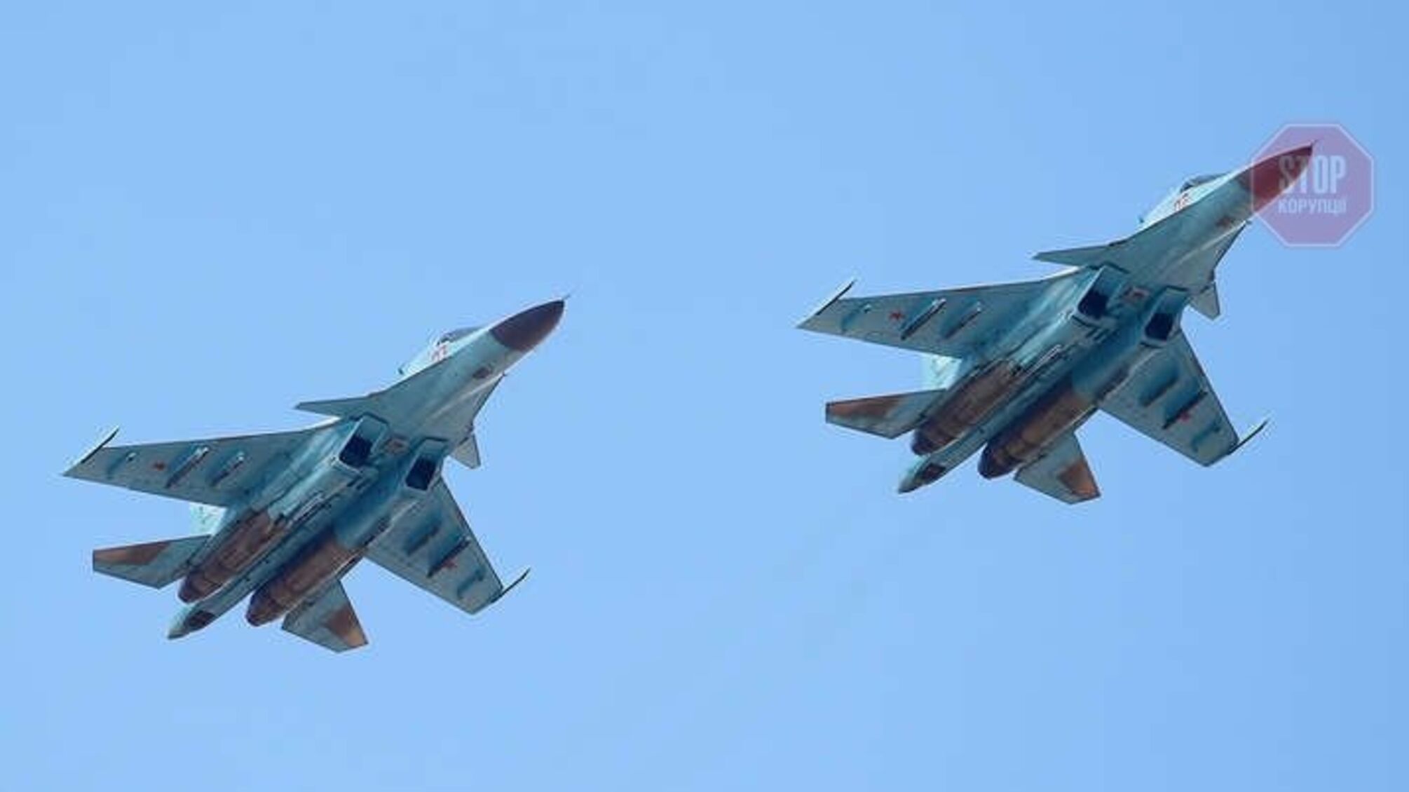 Росія підняла свої винищувачі (відео)