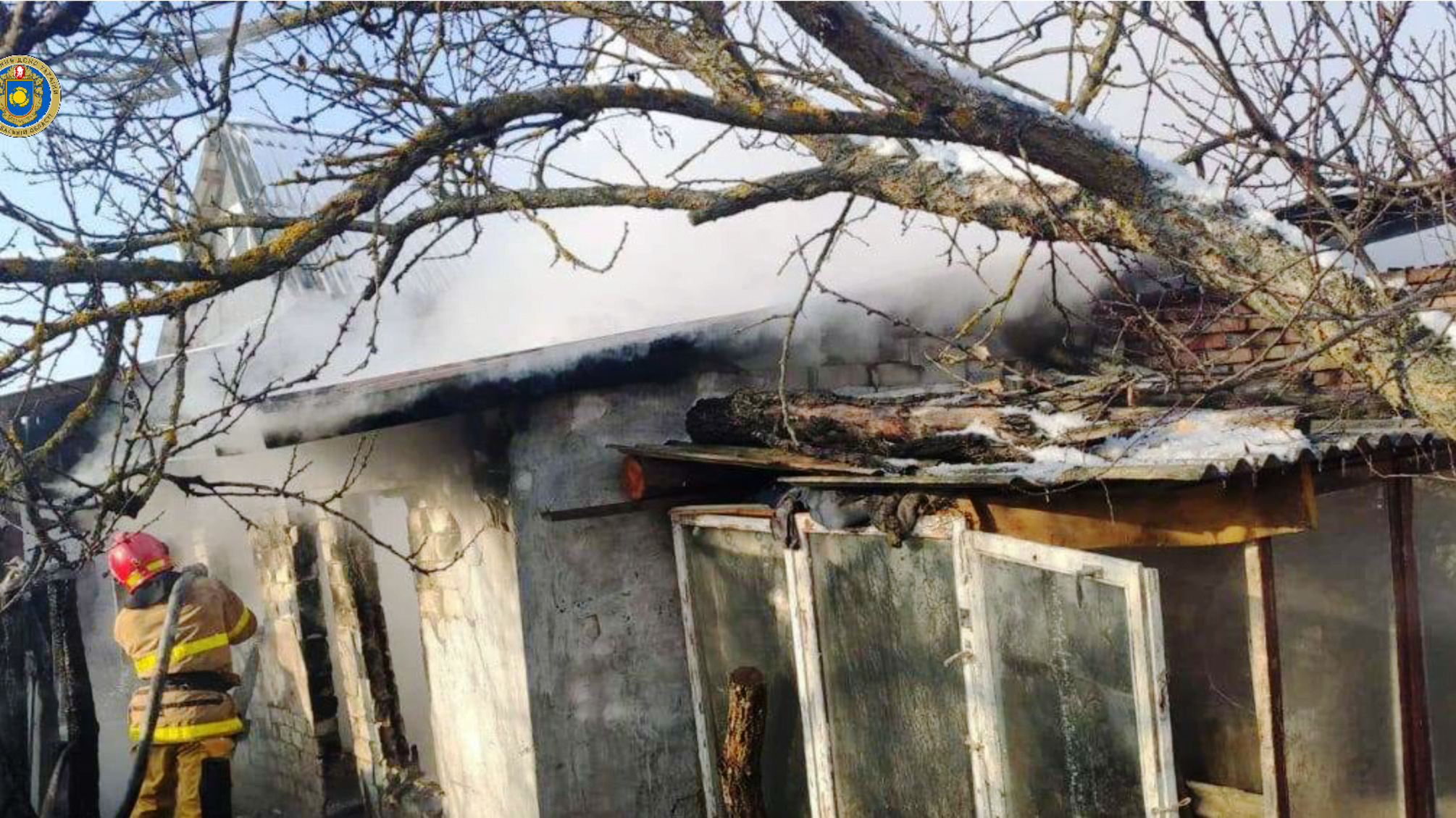 Черкаська область: на пожежі в господарчій споруді загинула домашня птиця