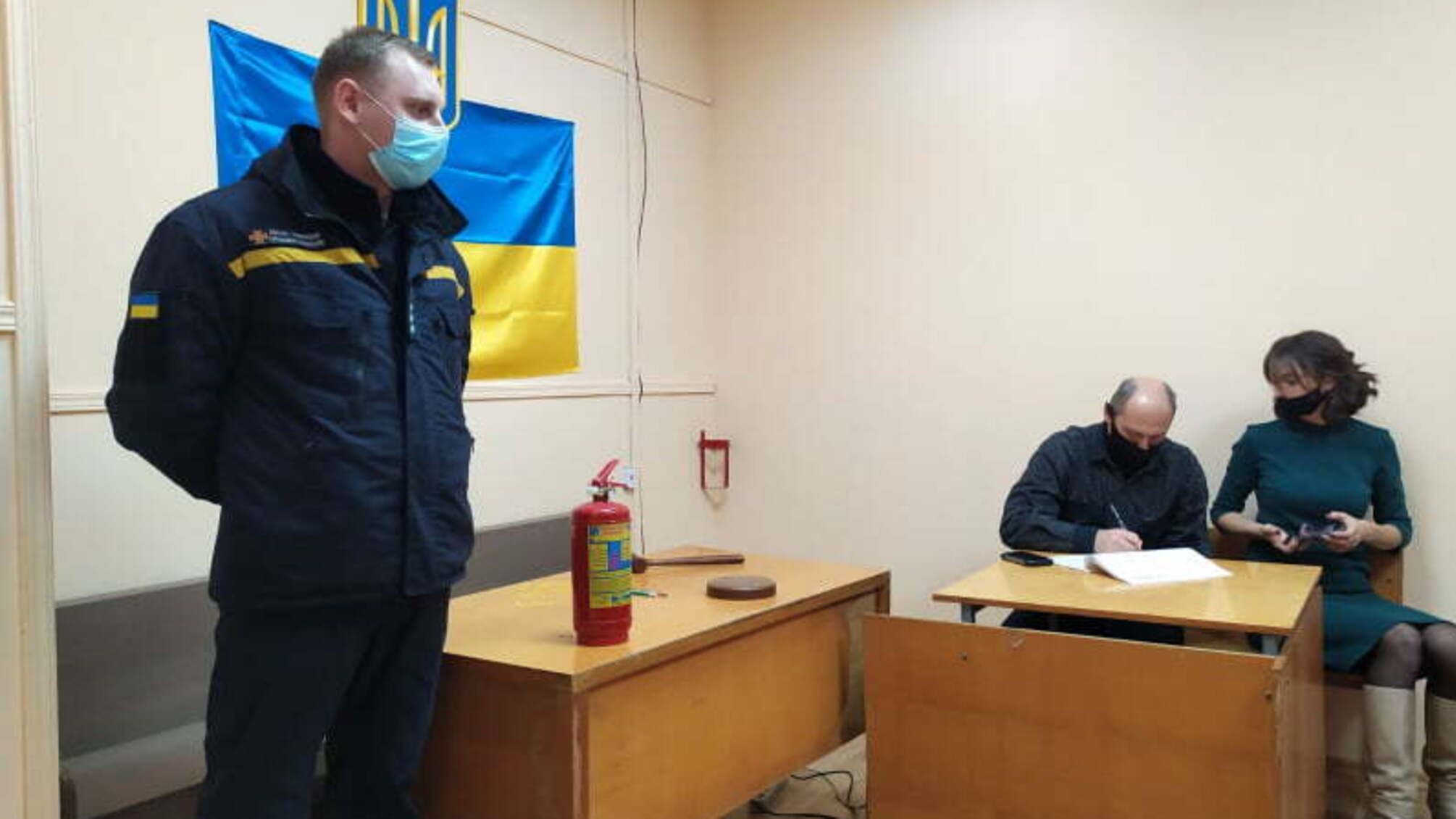Одеська область: рятувальники провели інструктаж для працівників суду