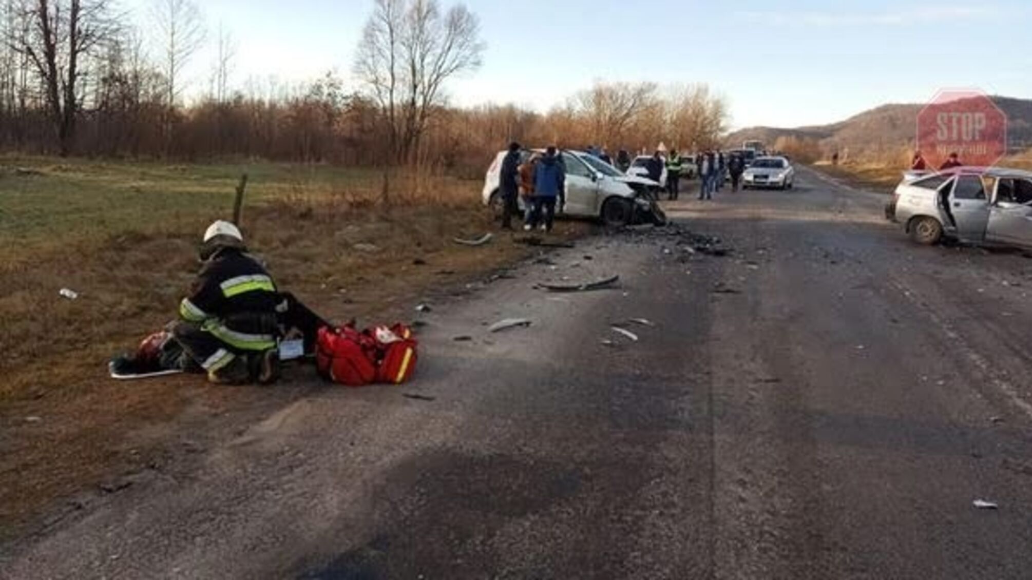 На Прикарпатті сталася ДТП, внаслідок якої загинула дитину (фото)