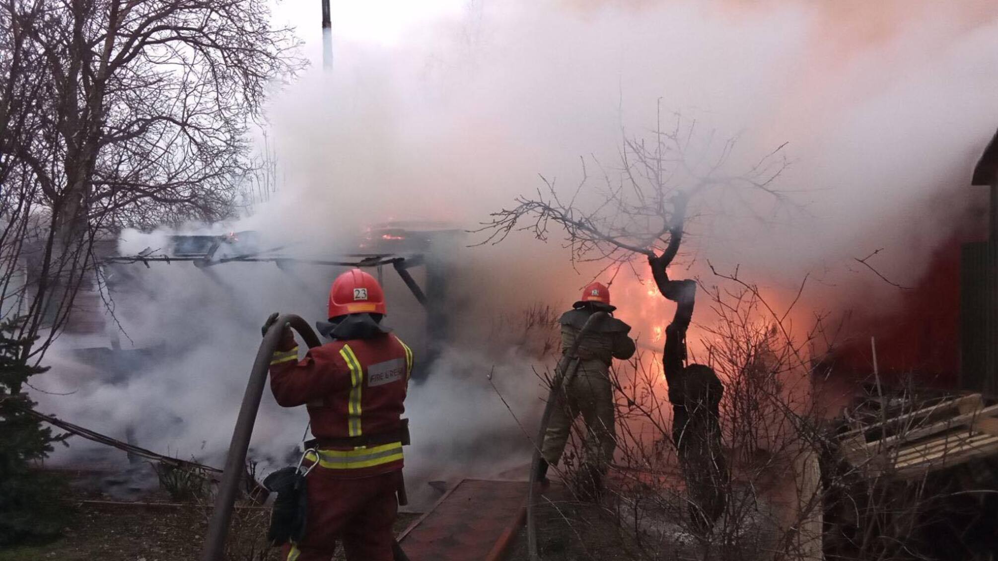 Миколаївська область: рятувальники ліквідували дві пожежі у житловому секторі