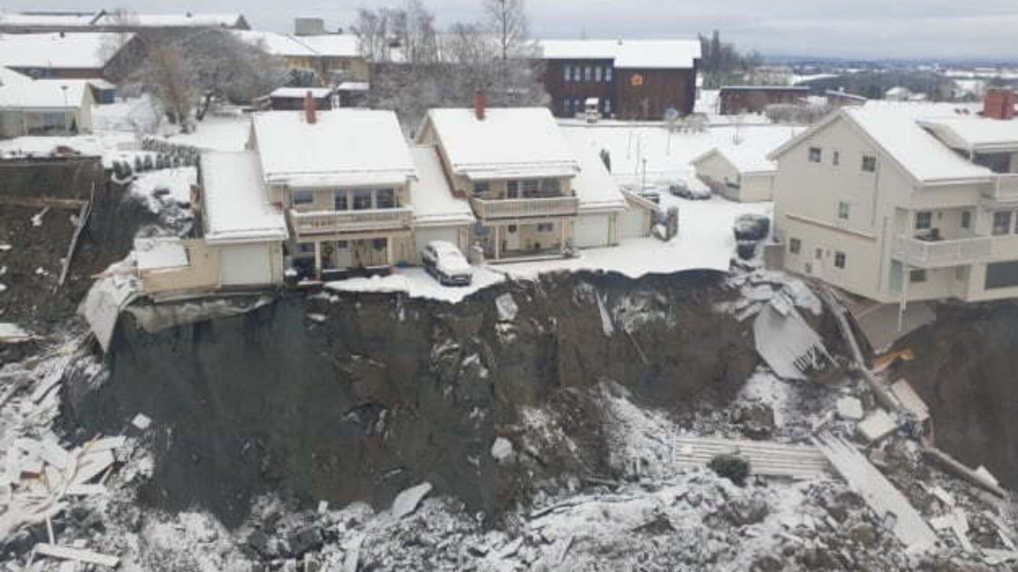 На місці зсуву в Норвегії знайшли сьомого загиблого