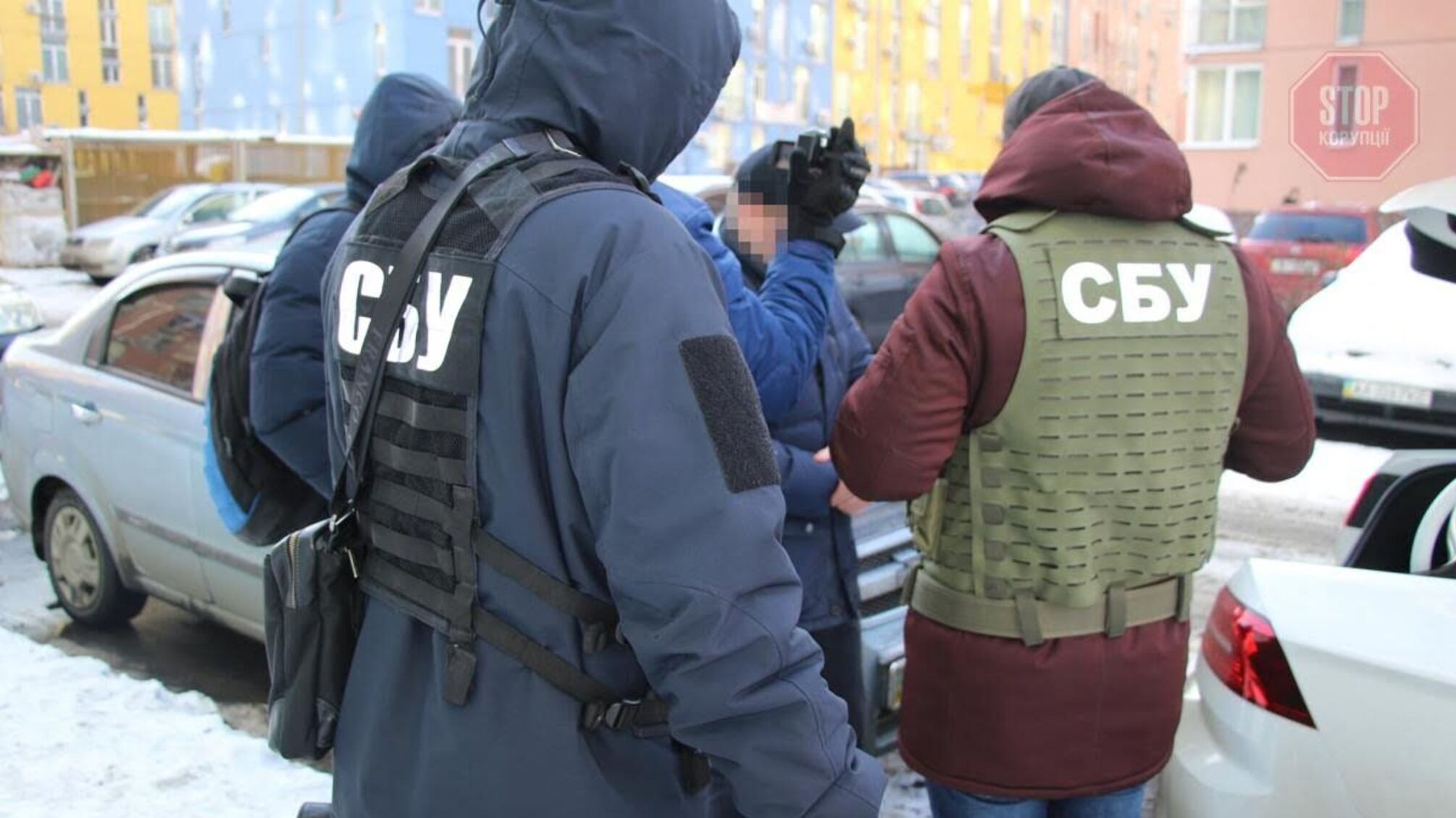 В столице СБУ задержала двух чиновников Минюста за взятку (фото)