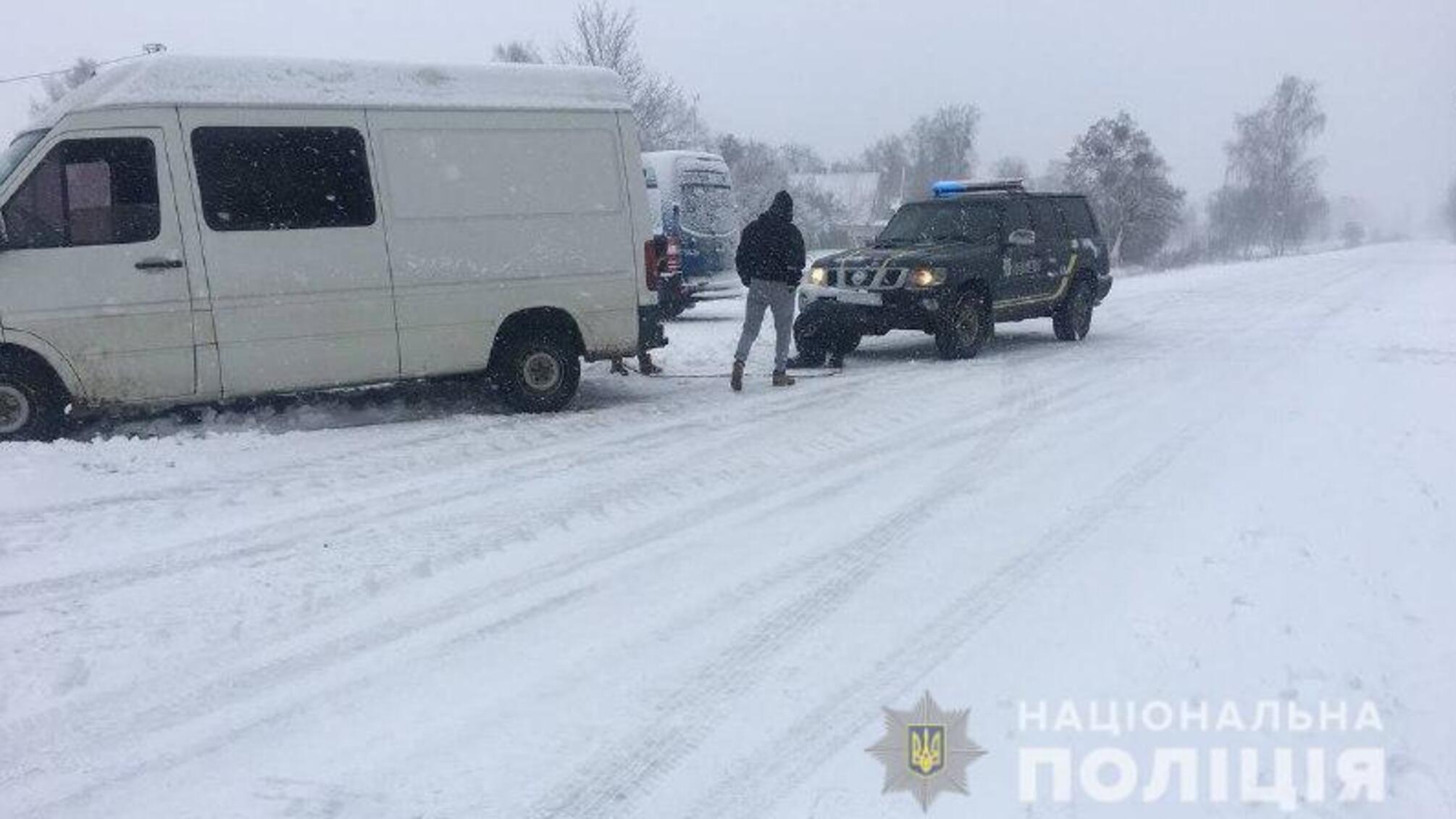 До уваги водіїв: погіршення погодних умов у деяких областях держави