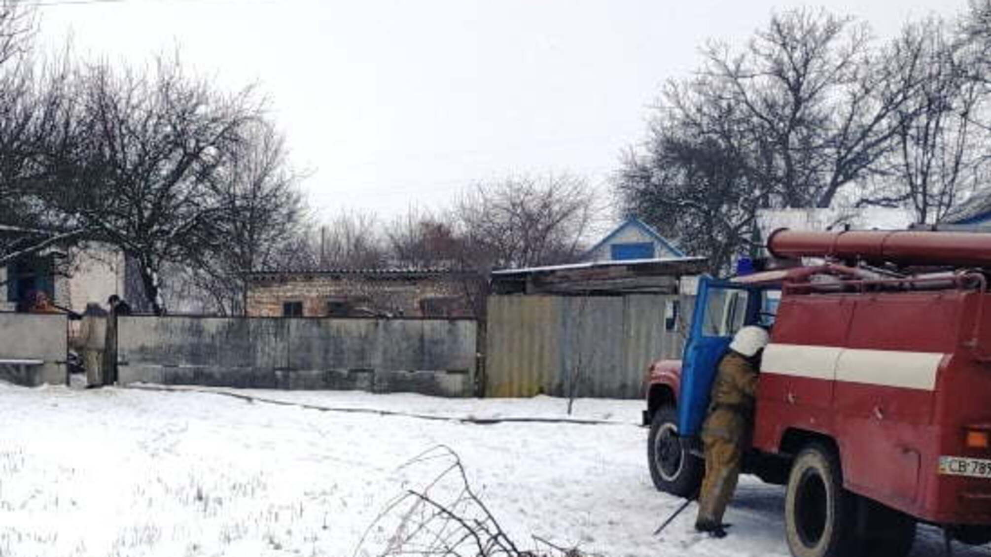 На Чернігівщині під час пожежі загинув 74-річний чоловік