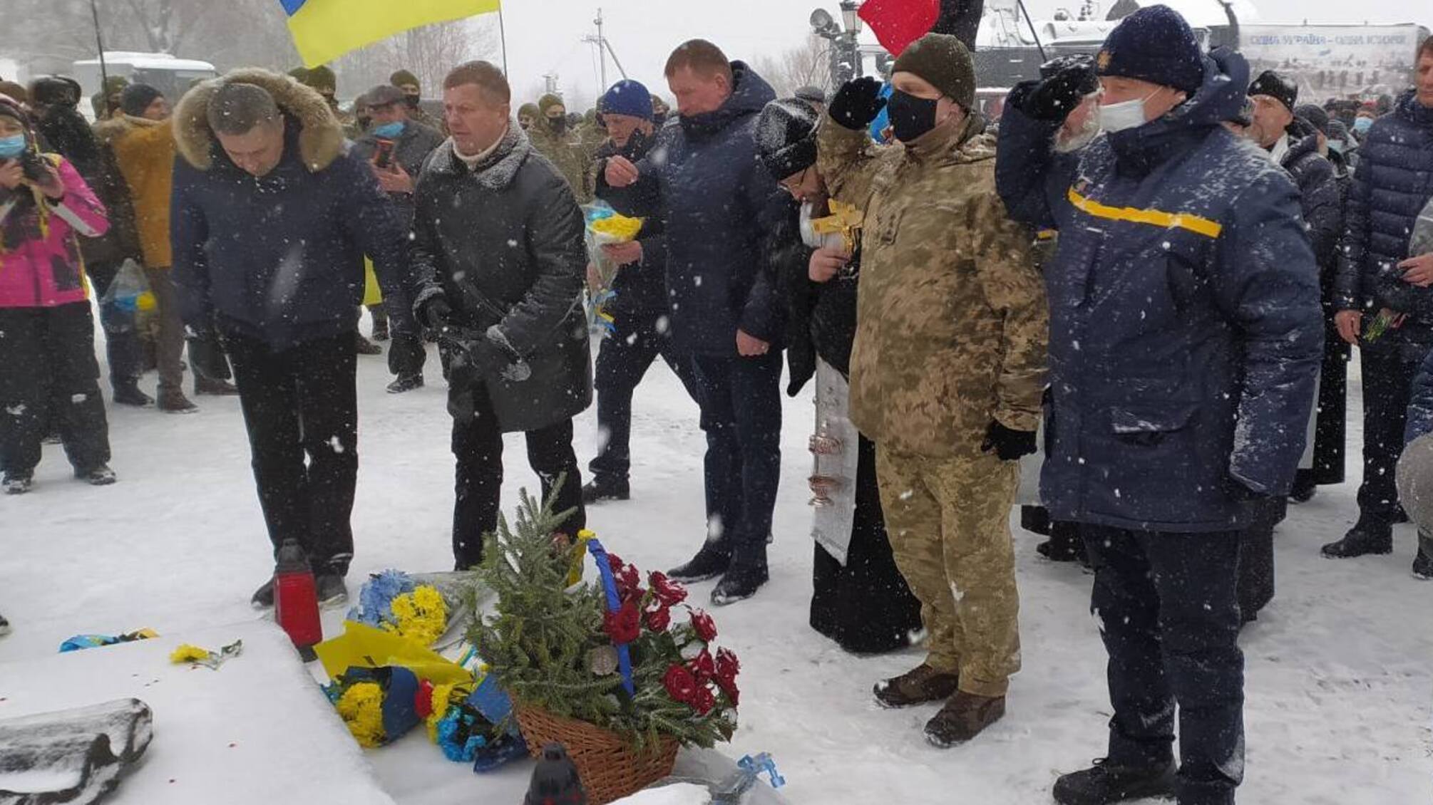 Рятувальники Чернігівщини забезпечили безпеку під час заходів з нагоди 103-ої річниці бою під Крутами