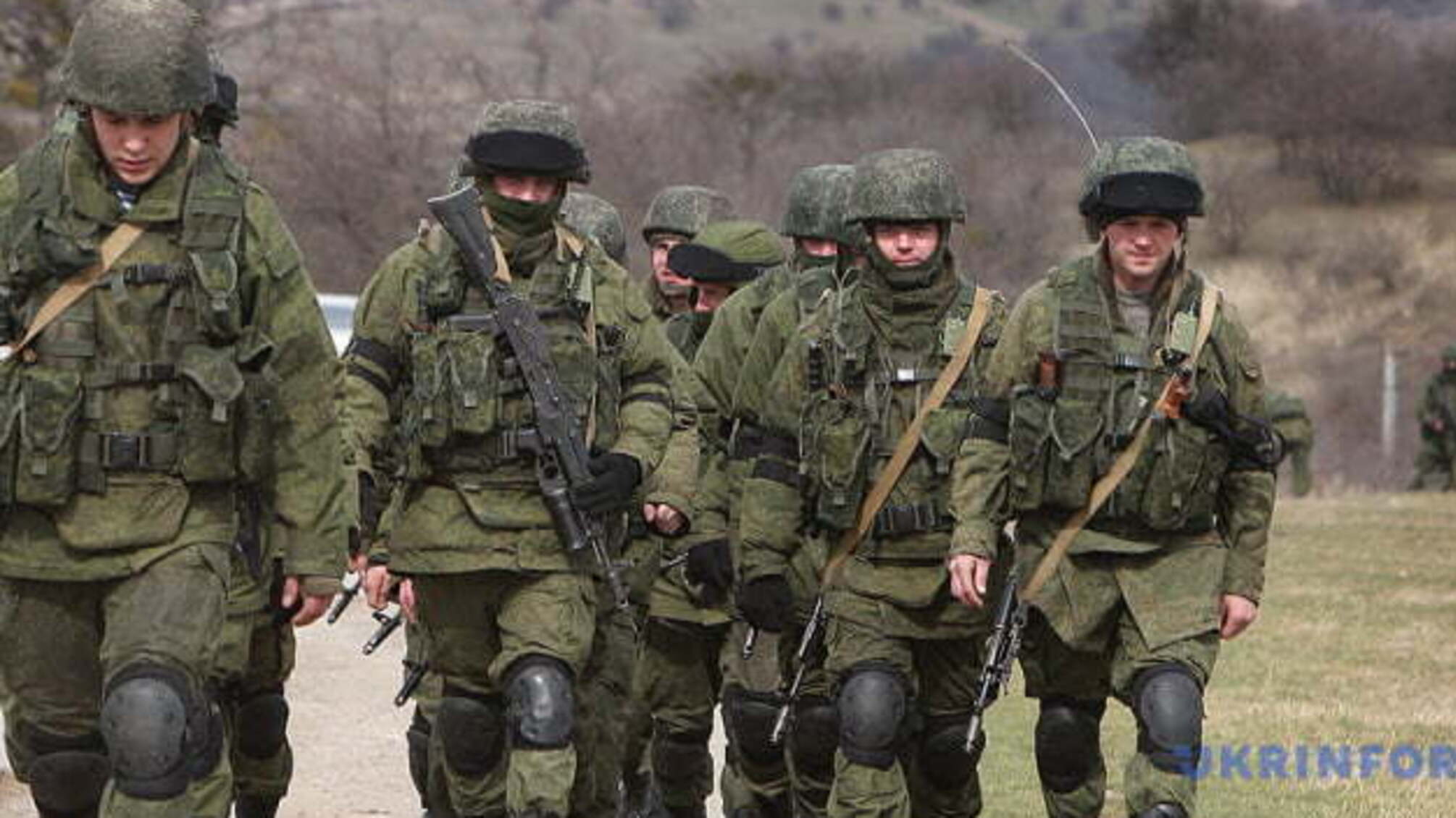 Російські окупанти проводять стрільби в анексованому Криму