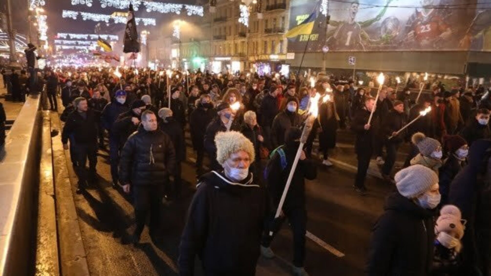 Смолоскипна хода у центрі Києва відбулася без порушень - поліція