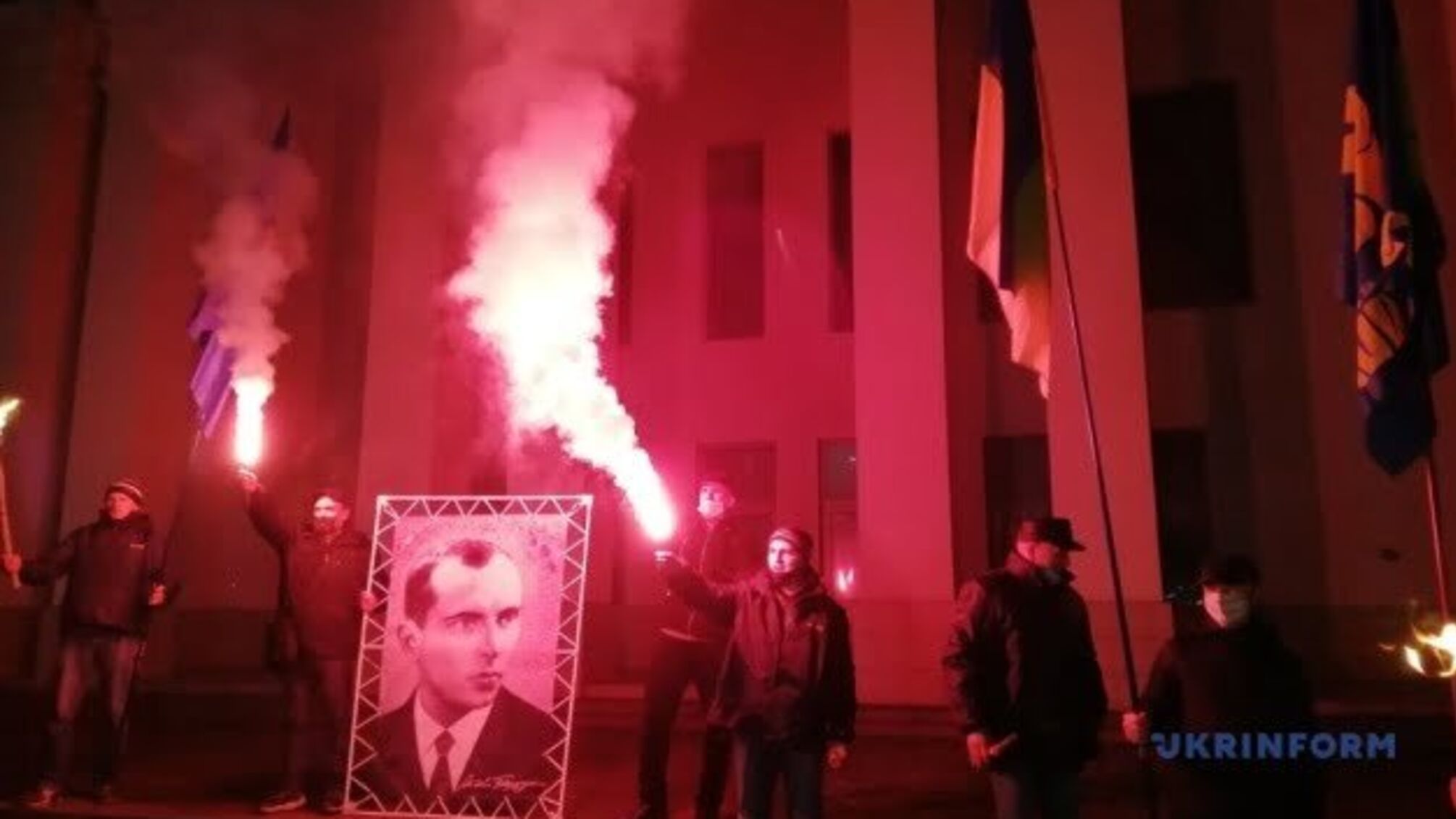 У Херсоні відбулась акція до 112-річчя від дня народження Бандери