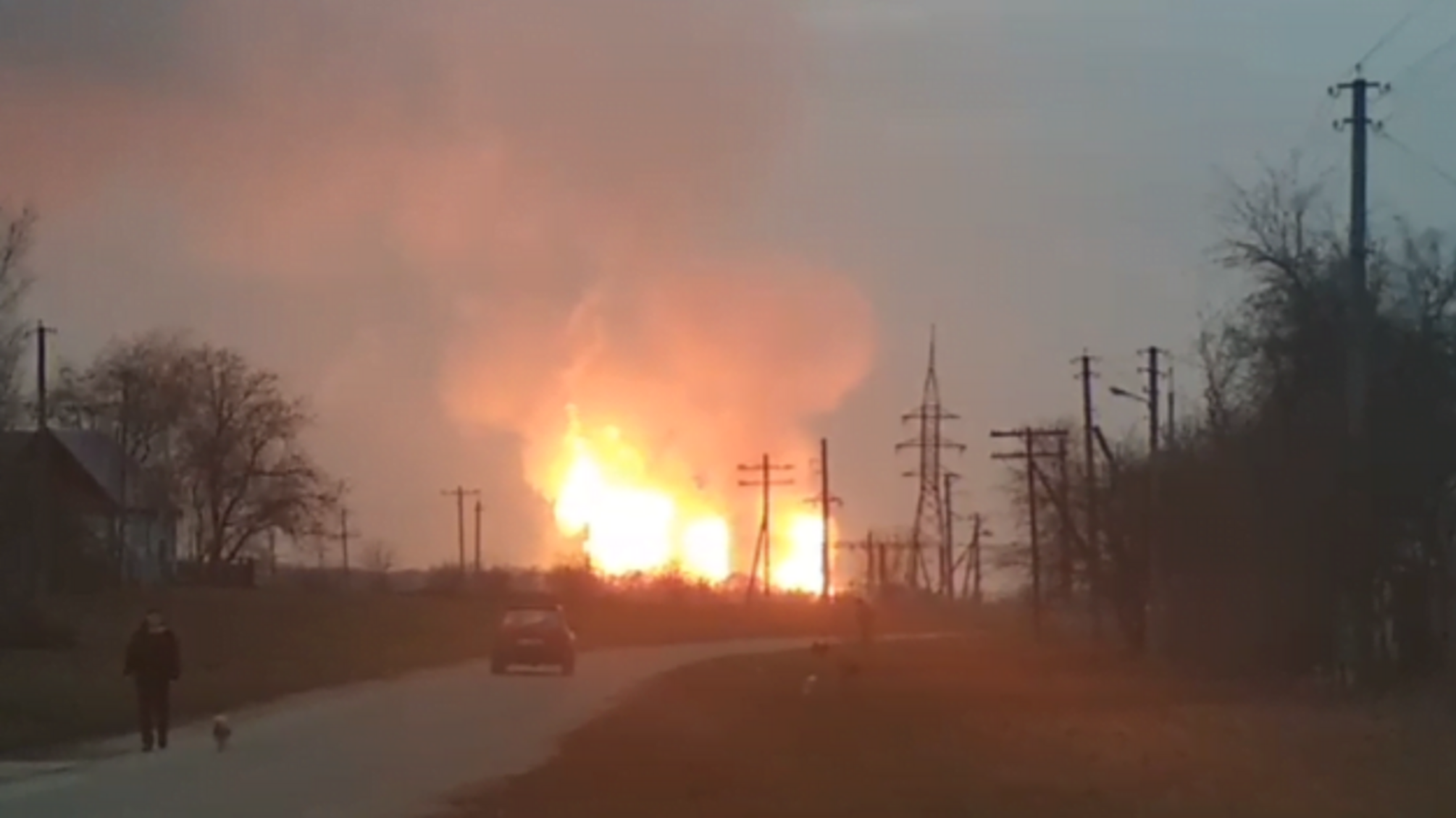 Вибух газопроводу на Полтавщині: без блакитного палива досі понад три тисячі абонентів