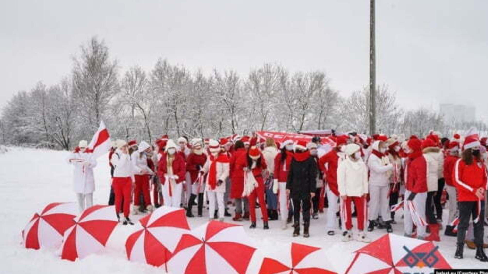 У неділю на акції протесту в Білорусі вийшли близько тисячі людей