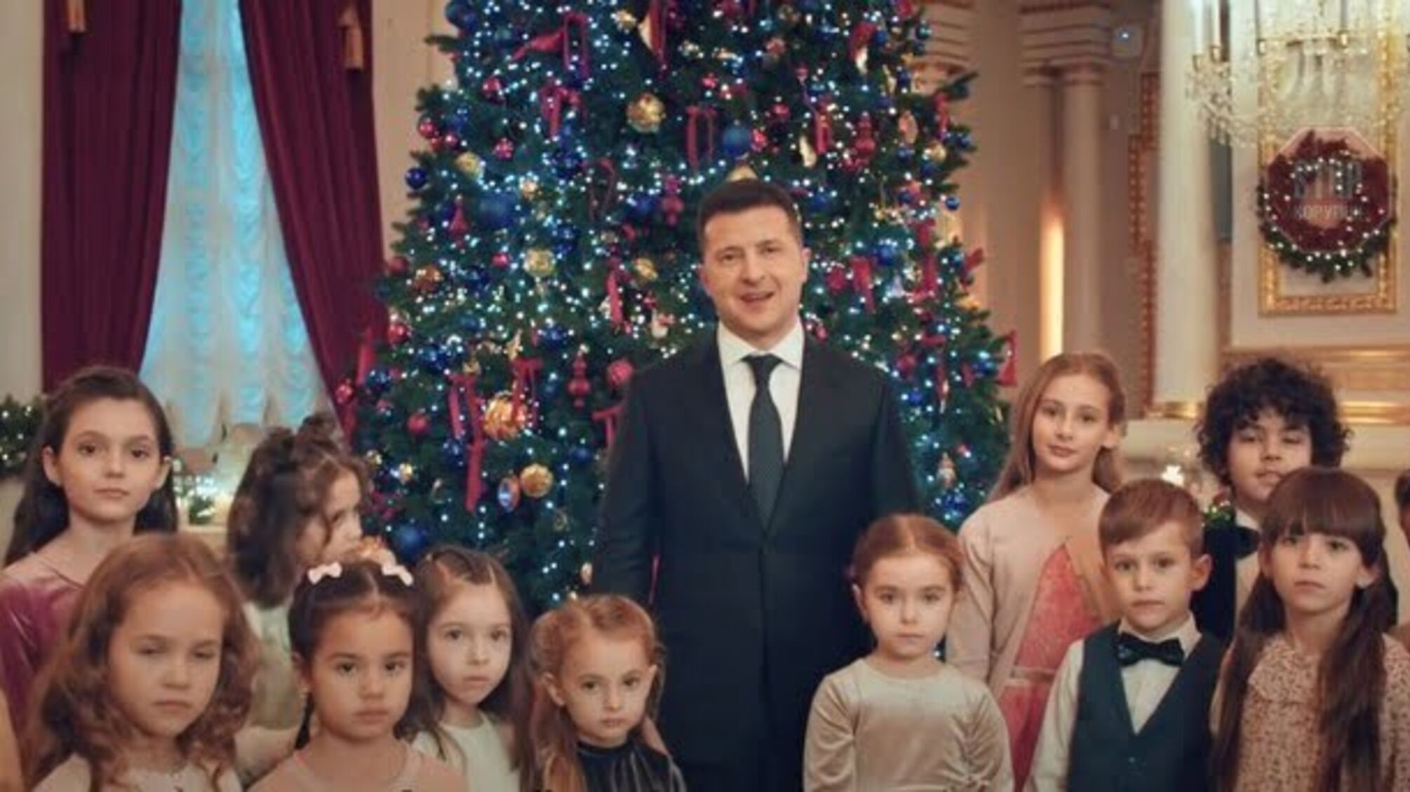 Стало відомо, скільки заплатили дітям за участь у зйомках новорічного звернення президента
