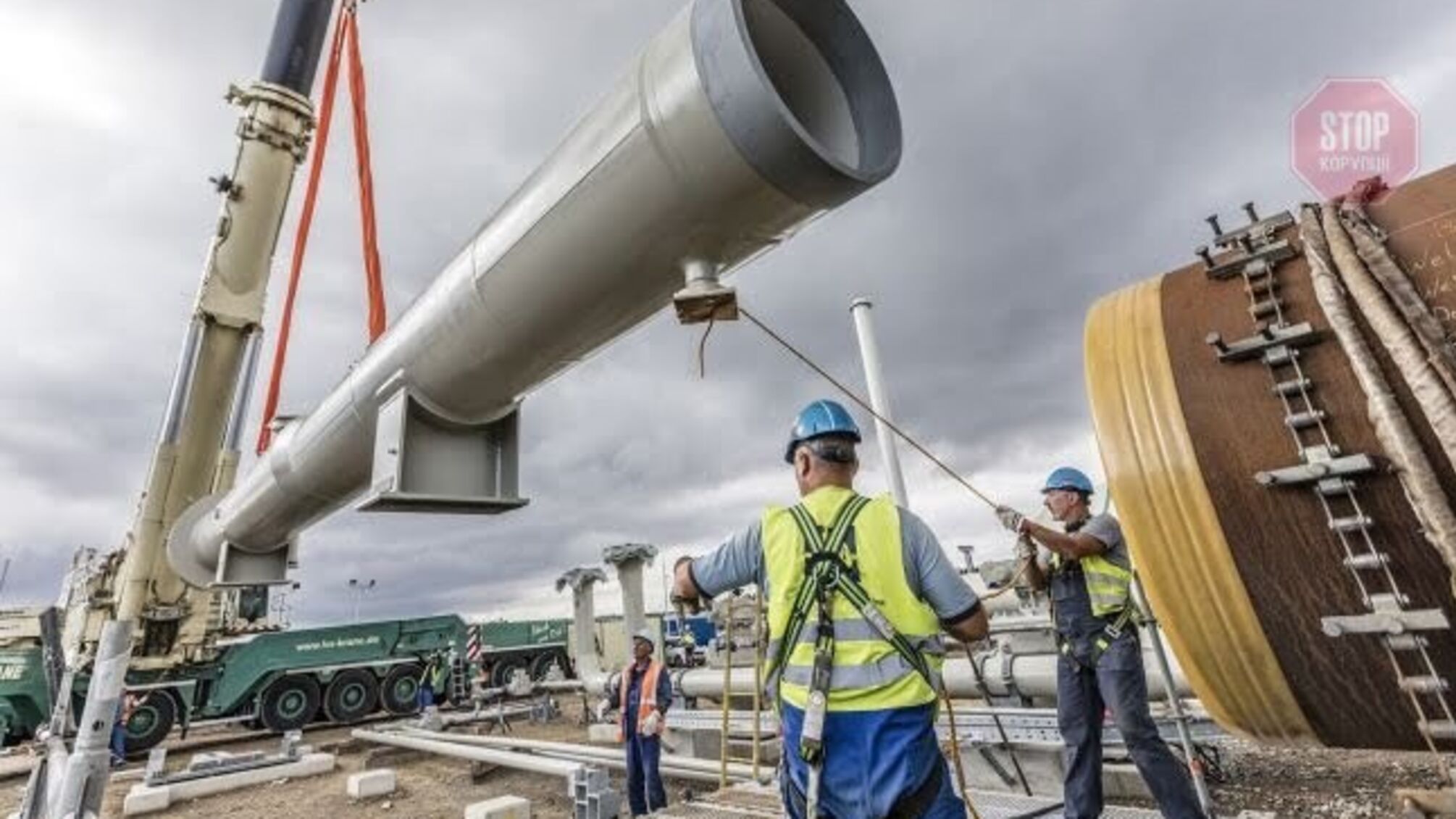 Строительство газопровода «Северный поток-2» отложено