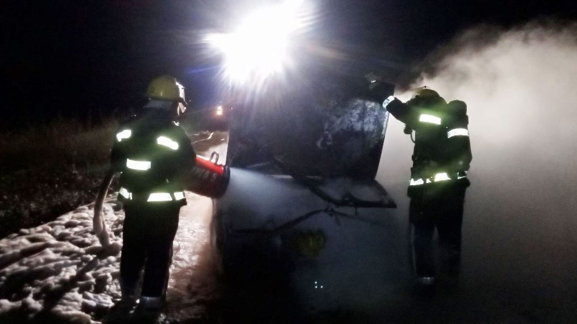 Херсонська область: рятувальники Каховського району ліквідували пожежу автомобіля