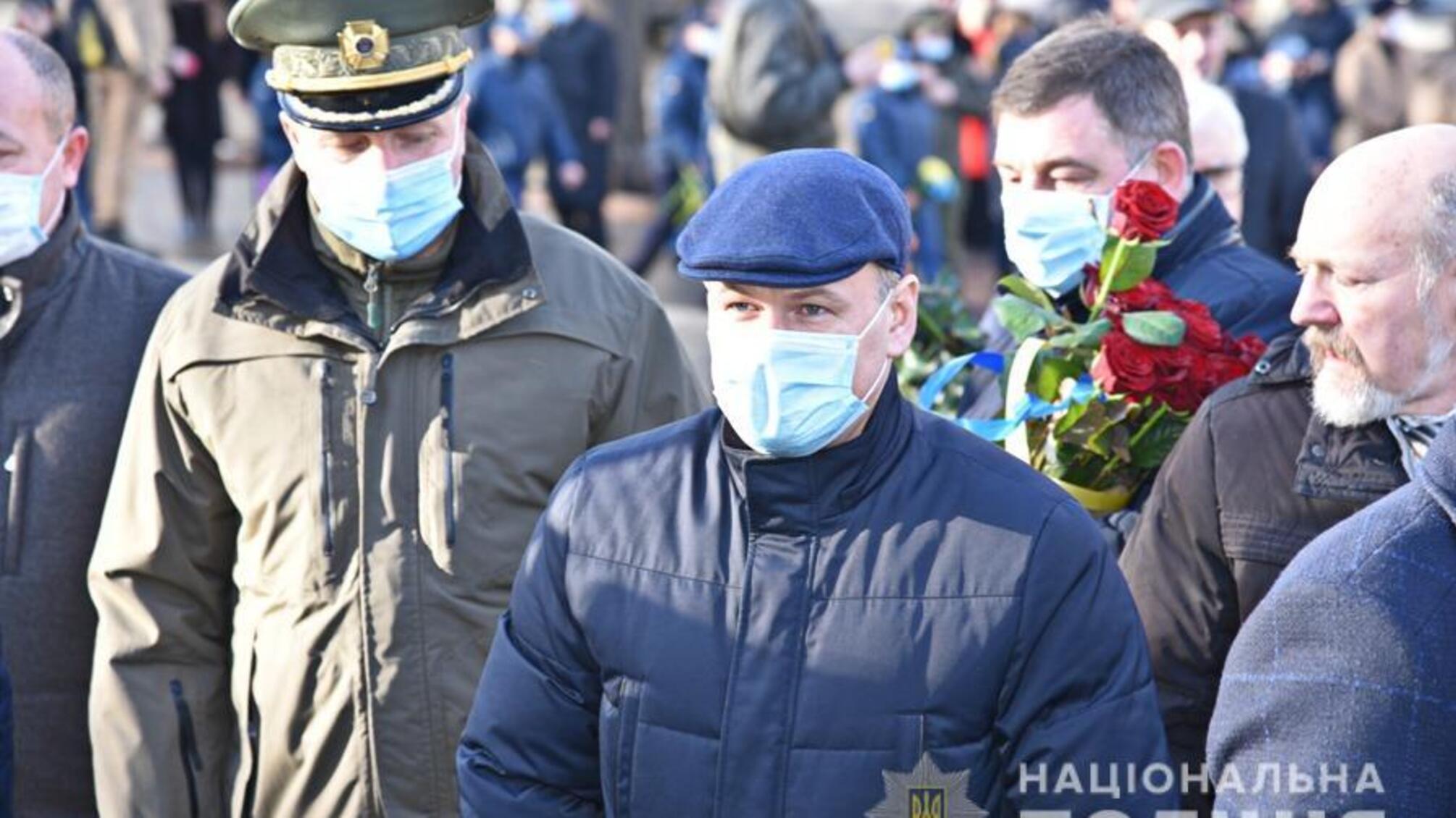 Поліцейські Одещини долучилися до заходів з нагоди відзначення Дня Соборності України