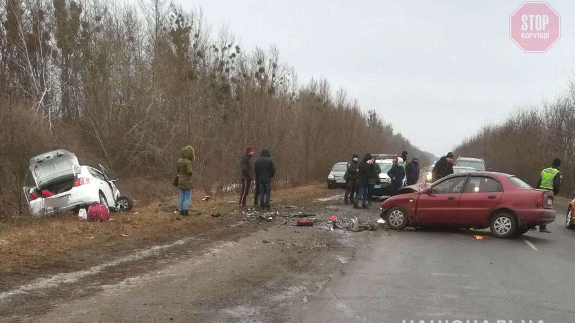 В Полтавской области произошло страшное ДТП, есть пострадавшие (фото)