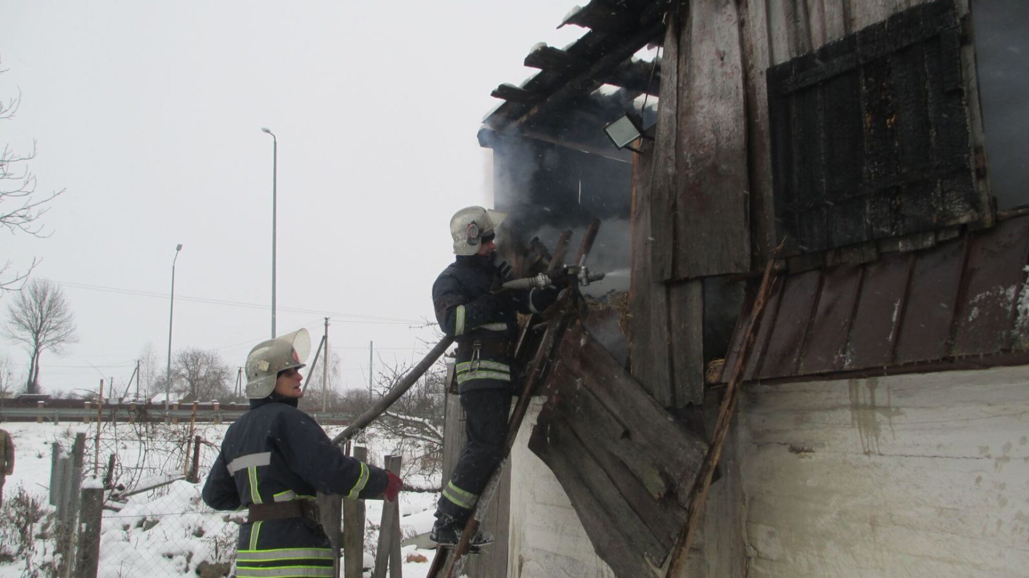 Житомирська область: під час пожежі в житловому будинку виявлено тіло жінки
