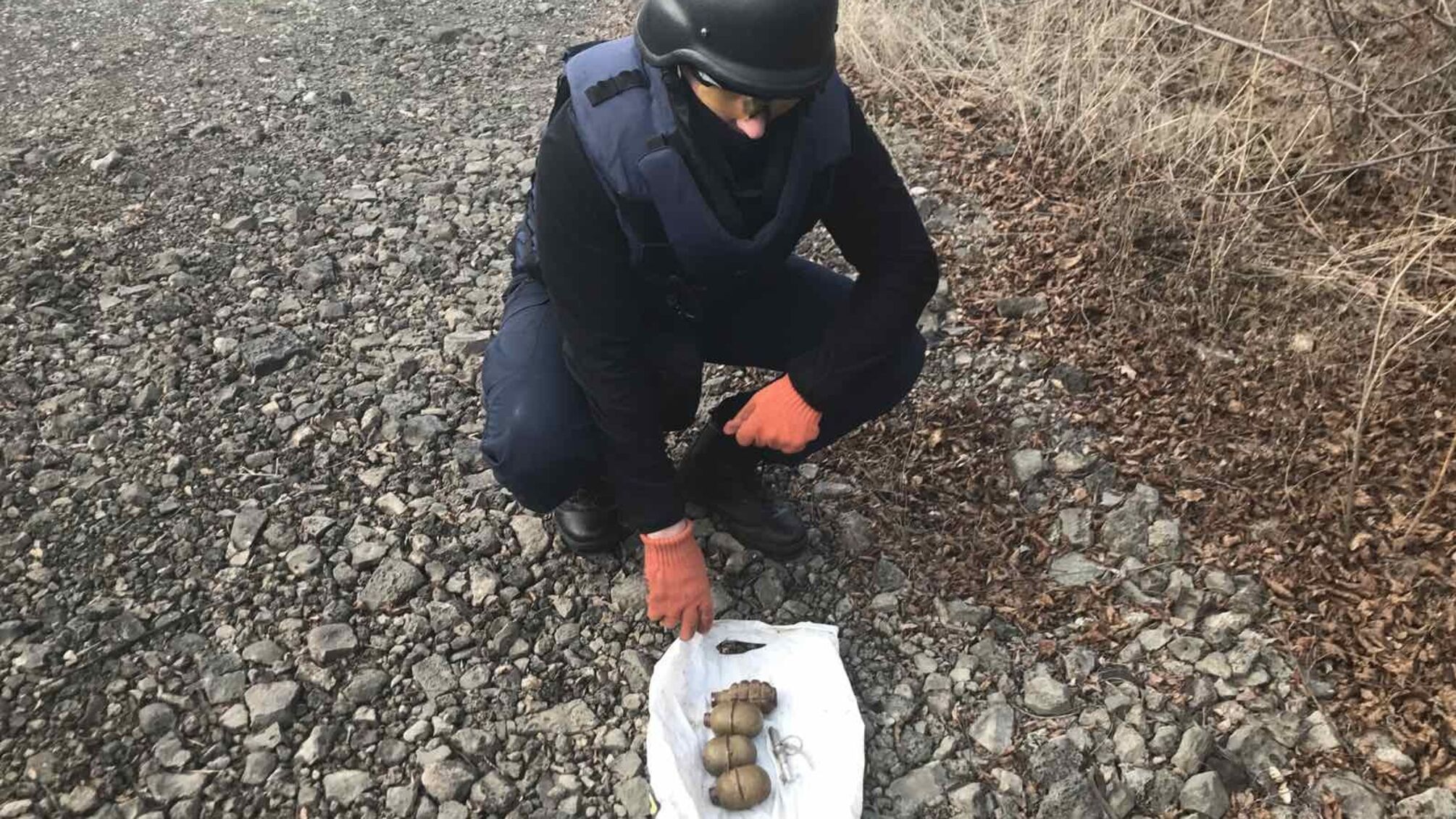 Донецька область: поблизу житлового будинку піротехніки вилучили 5 вибухонебезпечних предметів
