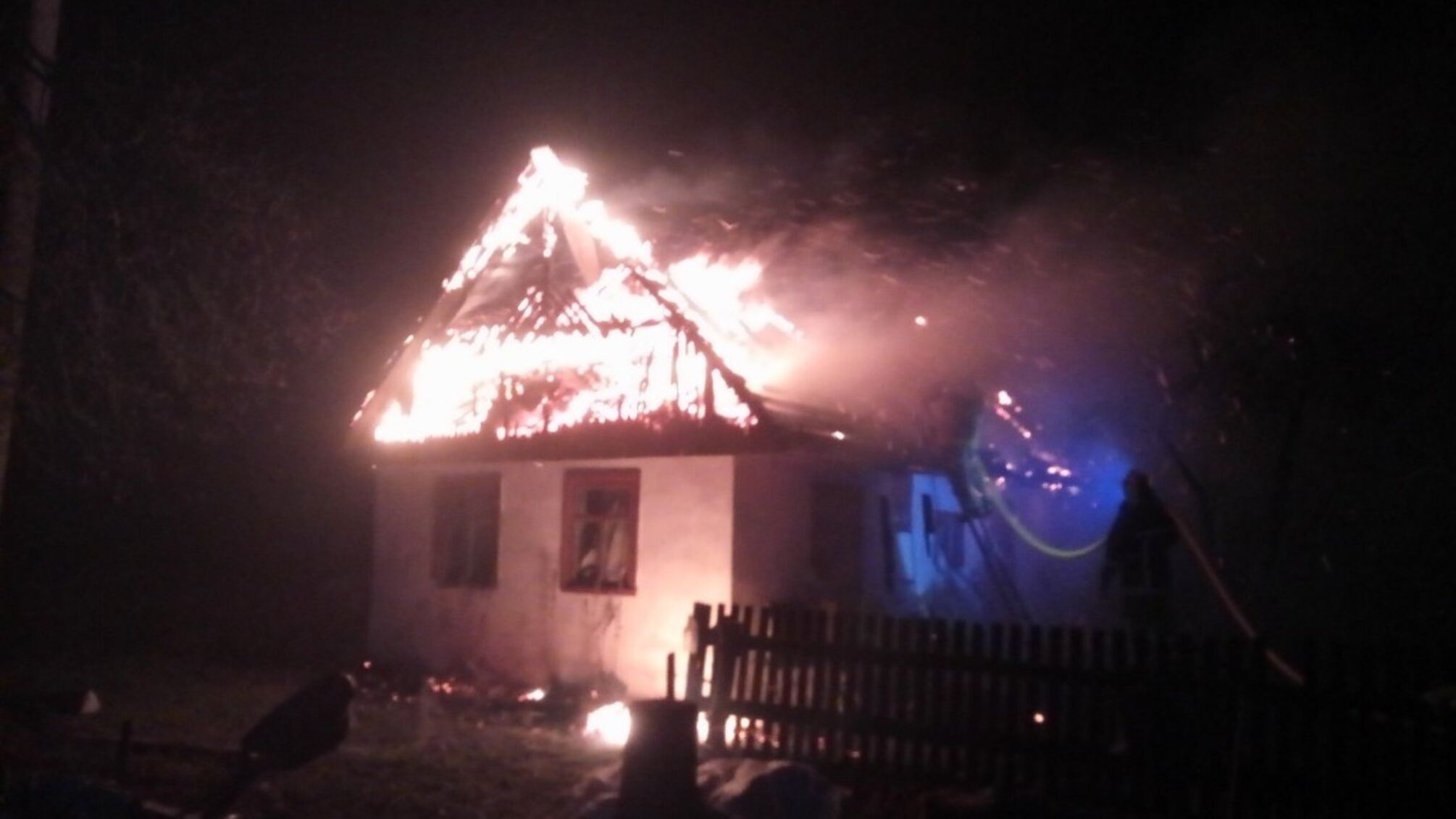 Житомирська область: вогнеборці ліквідували два загоряння господарчих будівель