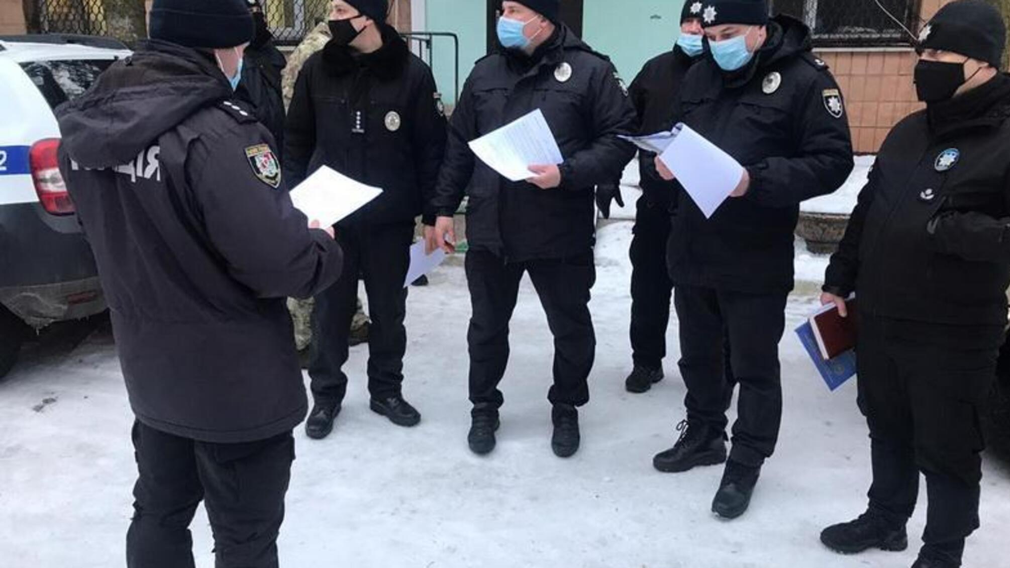 На Луганщині поліцейські зі складу ООС провели відпрацювання прикордонного населеного пункту Мілове