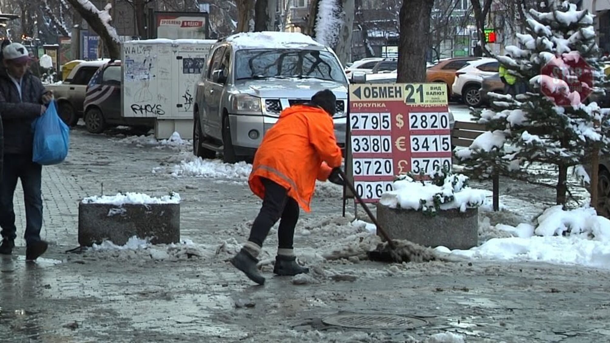 Новости Одессы: в городе из-за гололеда пострадали 54 человека