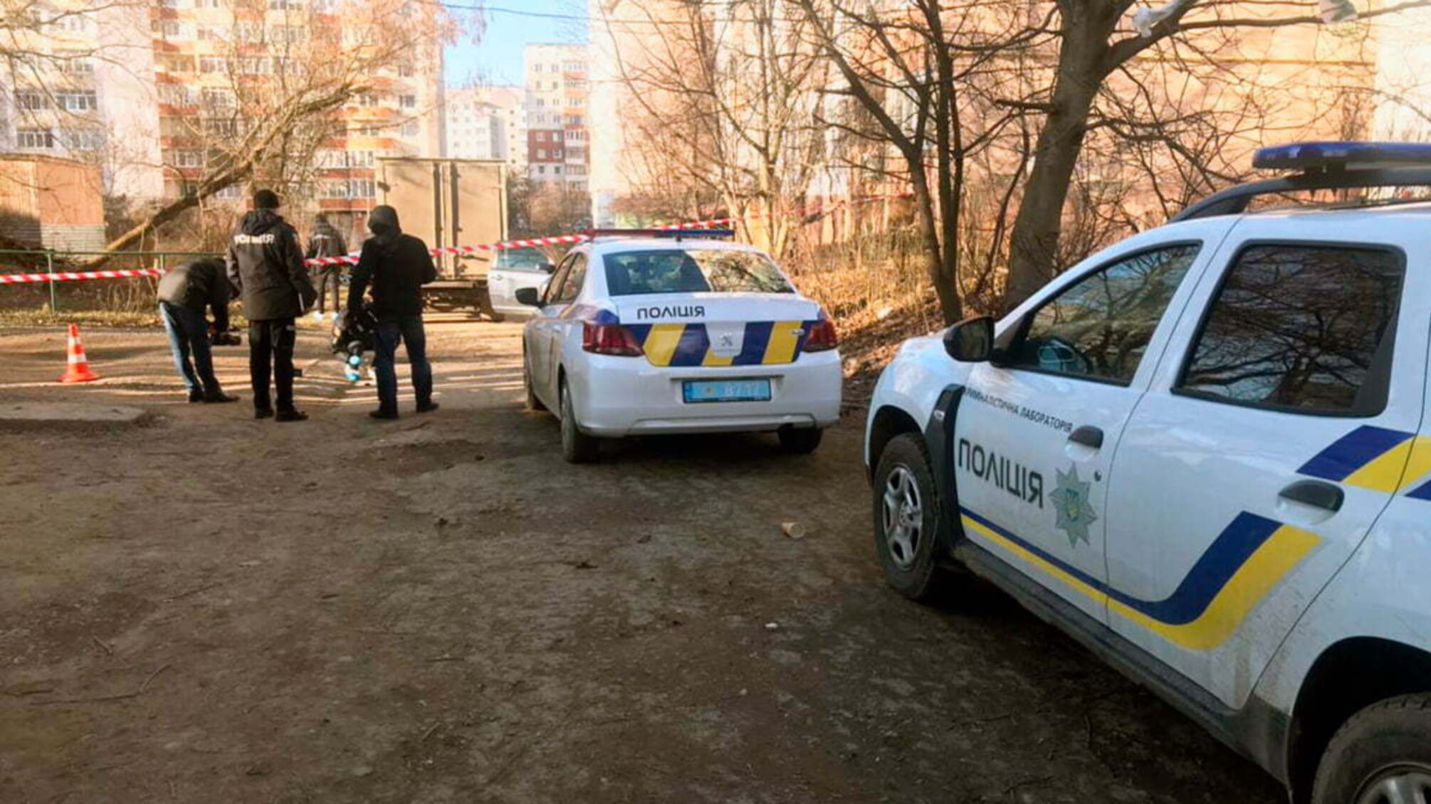 Правоохоронці встановлюють учасників конфлікту на одній із вулиць Чернівців