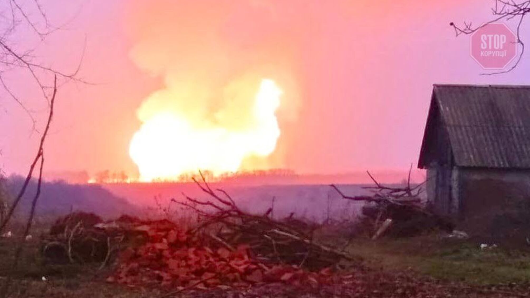 Вибух газопроводу на Полтавщині: 17 сіл залишаються без газу