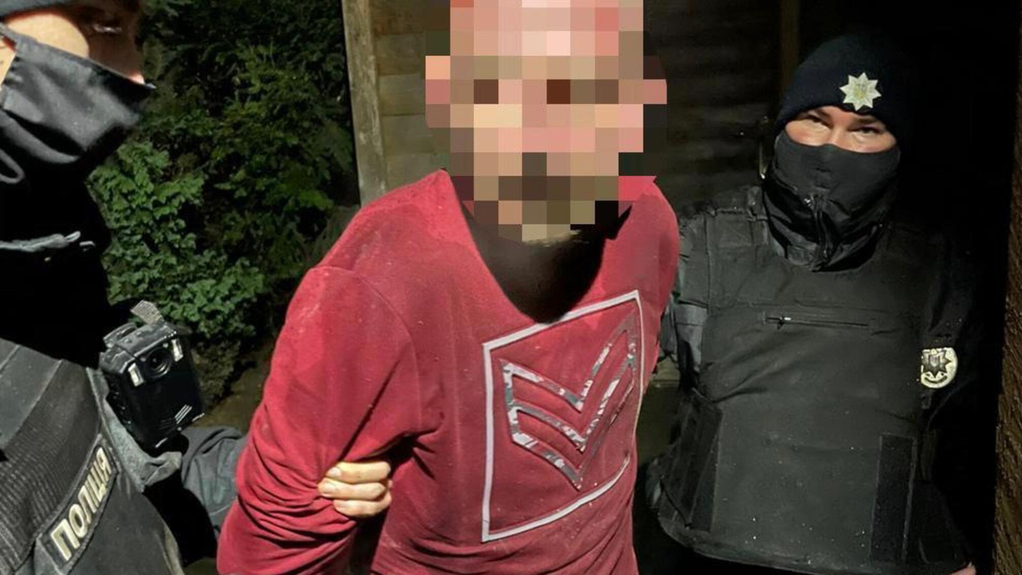 Поліція затримала закарпатця, причетного до умисного вбивства малолітніх дітей своєї співмешканки