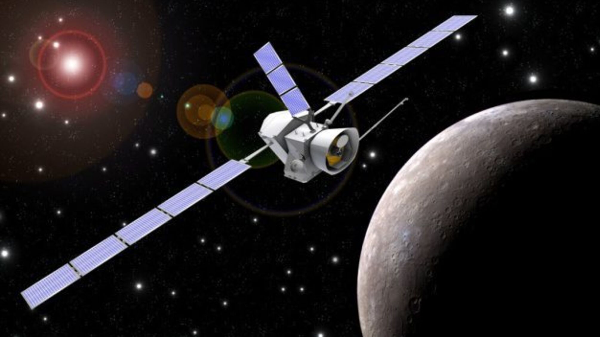 Апарат BepiColombo показав перші знімки поверхні Меркурія