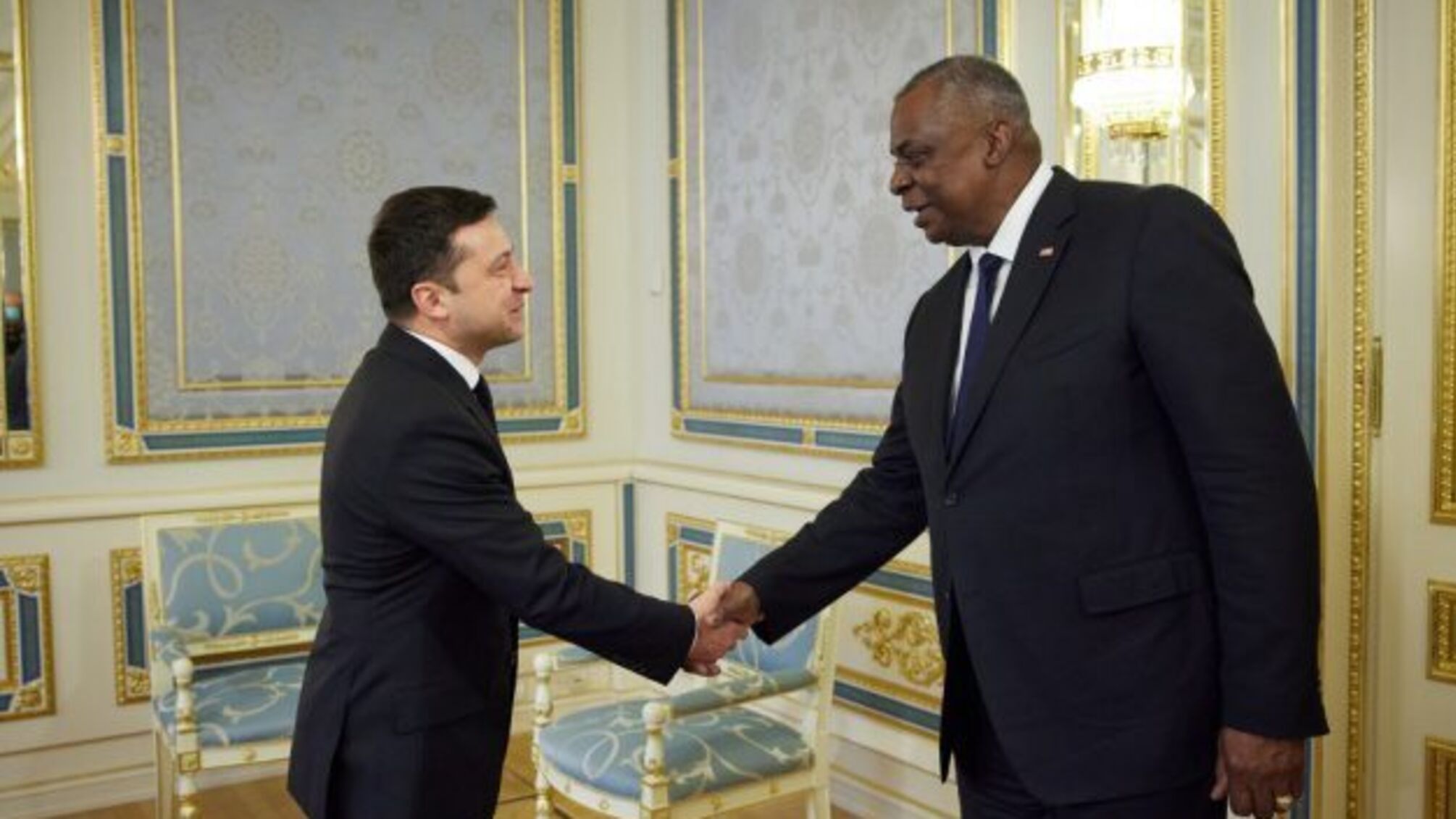 Зеленський зустрівся з главою Пентагону