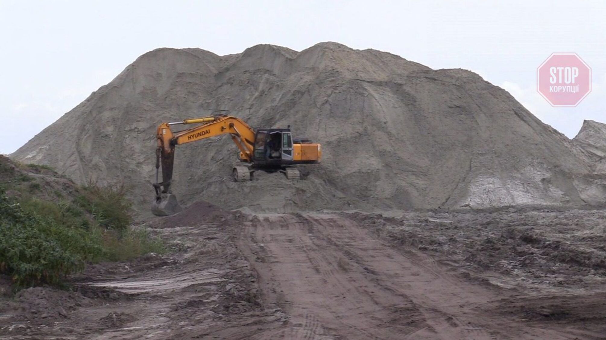 Песчаный нелегал Алмазов разорил 40 га в Днепропетровской области: начислено 3 млн убытков