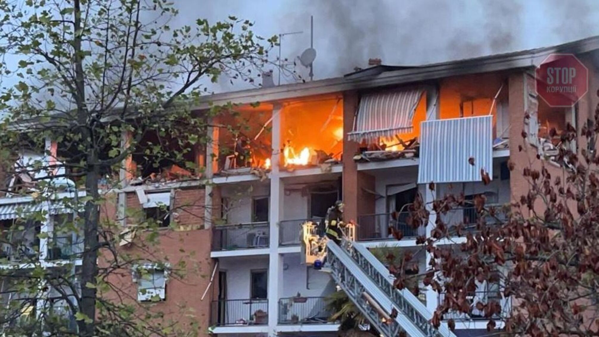 В Италии прогремел взрыв в жилом доме, есть жертвы