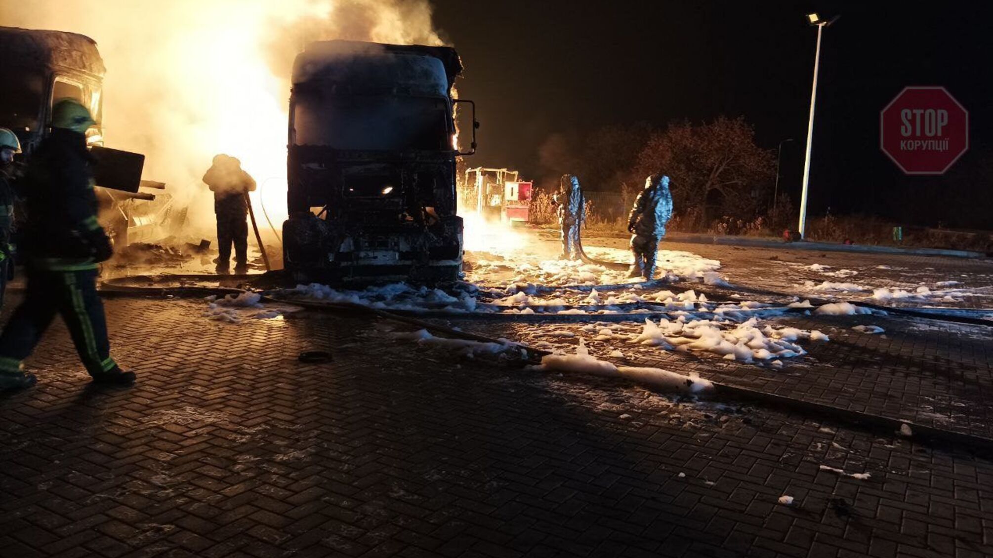 На Харківщині стався вибух газу на АЗС (фото, відео)