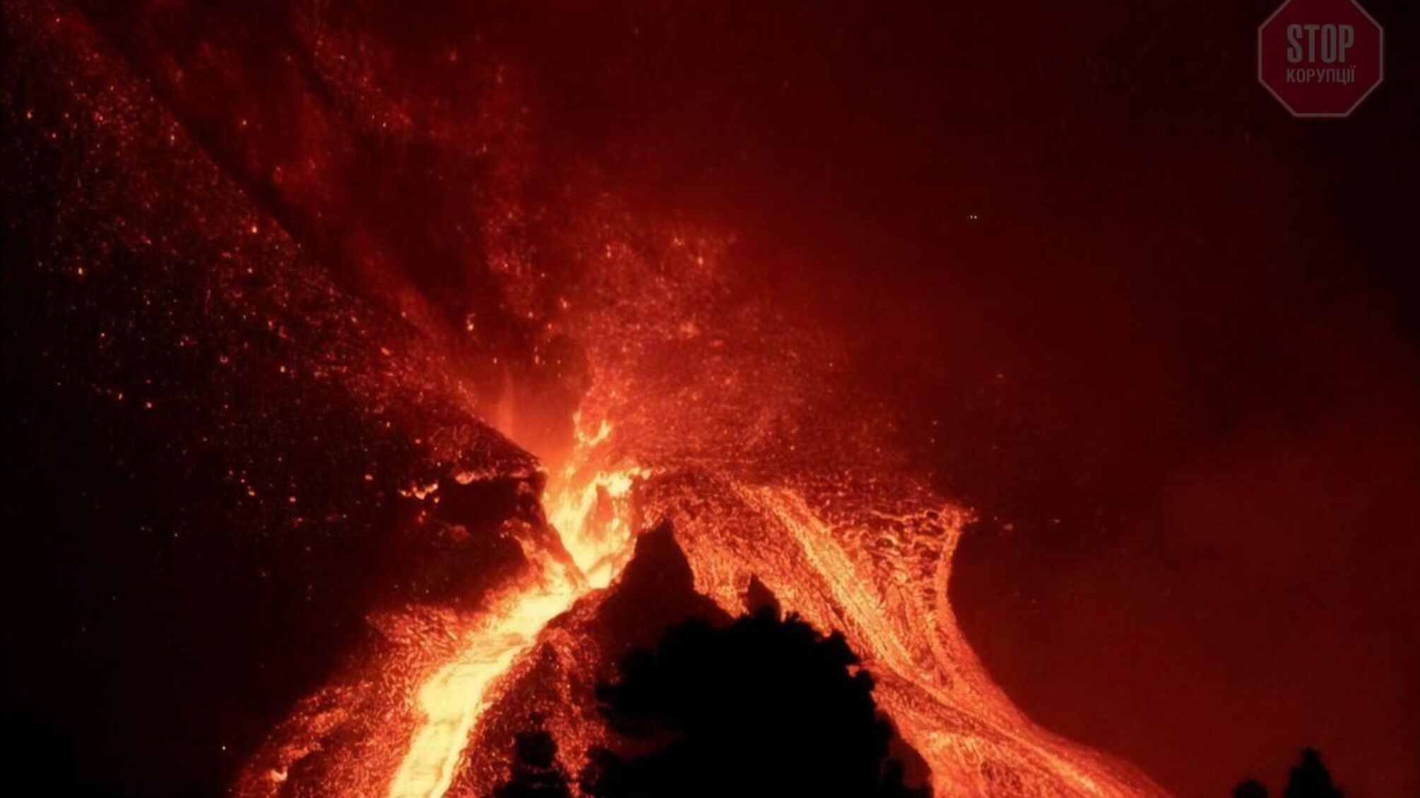 Извержение вулкана на Канарах: оксид серы накрыл Украину
