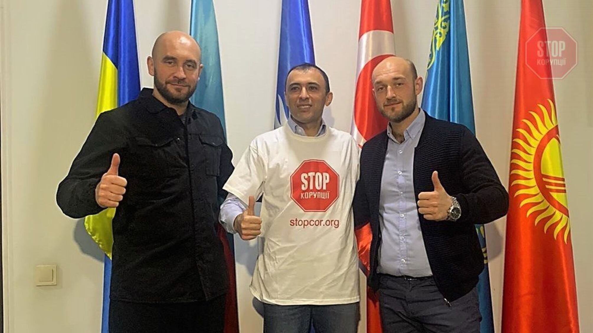 У Києві антикорупціонери заявили про співпрацю з діаспорою Азербайджану (фото)