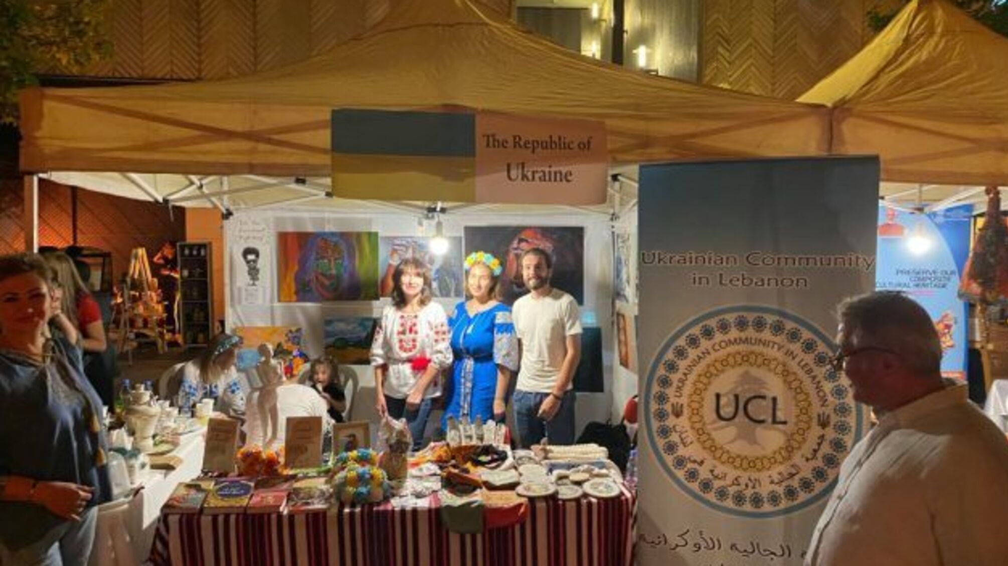 Громада українців Лівану взяла участь у Дні Націй