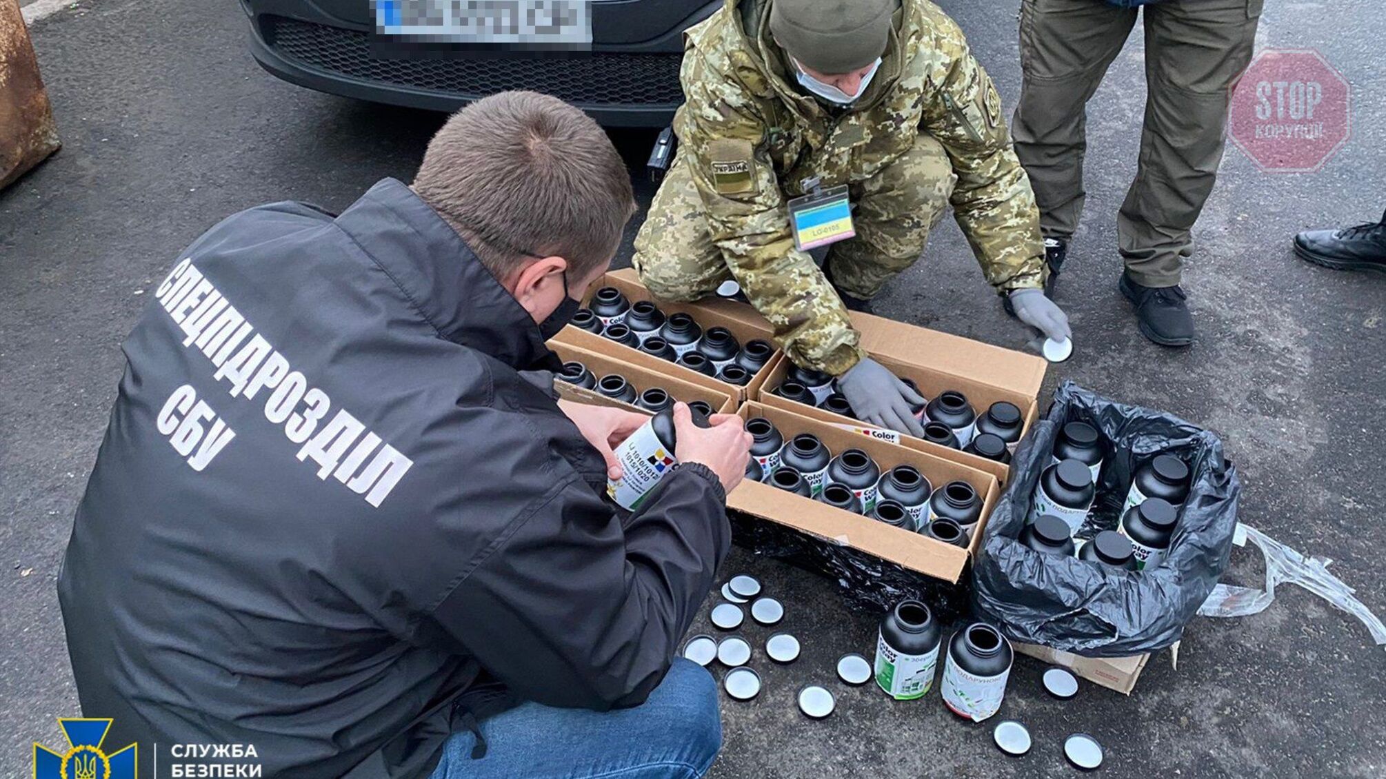На Луганщині СБУ викрила контрабандистів: перевозили 20 кг вибухівки в автобусі
