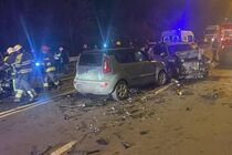 В Киеве пьяный водитель столкнулся с тремя авто, есть пострадавшие