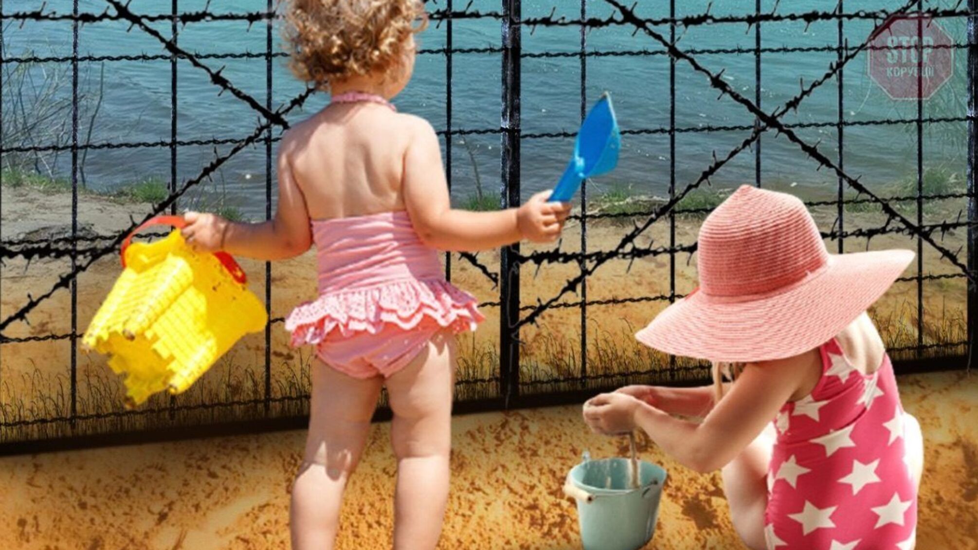 Незаконный пирс и колючая проволока: под Киевом владельцы River Island захватили побережье