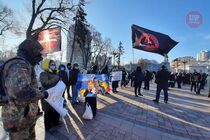Поруч із ВРУ вимагали санкцій проти Загіда Краснова, дніпровського політика (фото)
