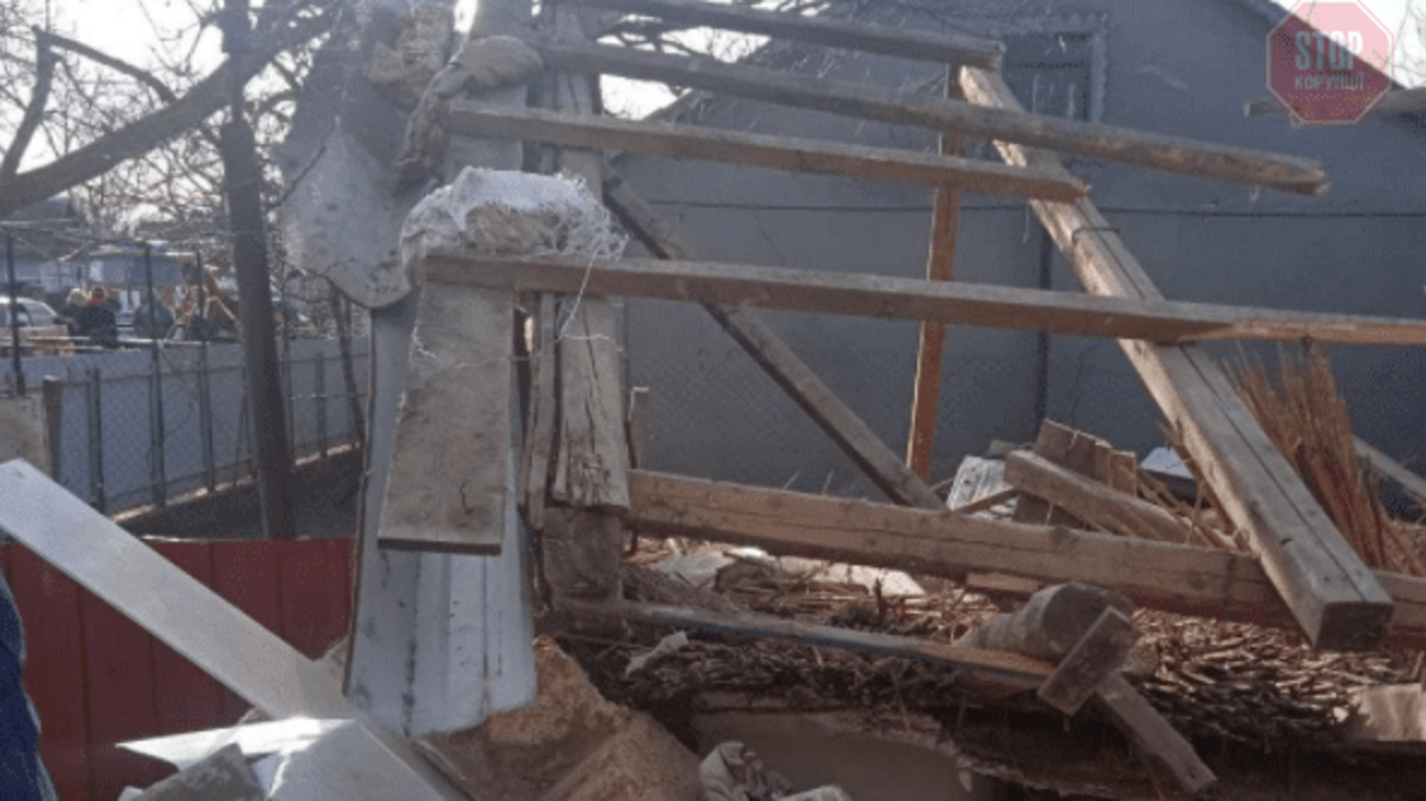 На Одещині через вибух газу обвалився будинок, є постраждалі (фото)