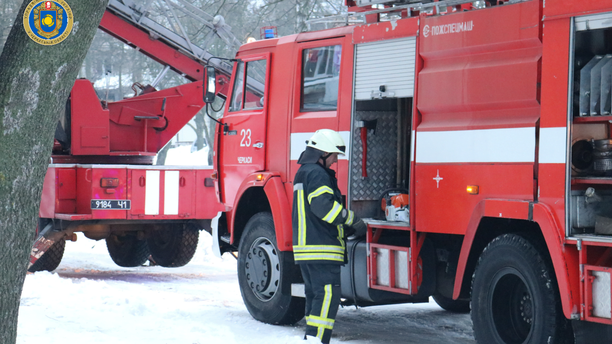У Черкасах на пожежі в гуртожитку загинув чоловік