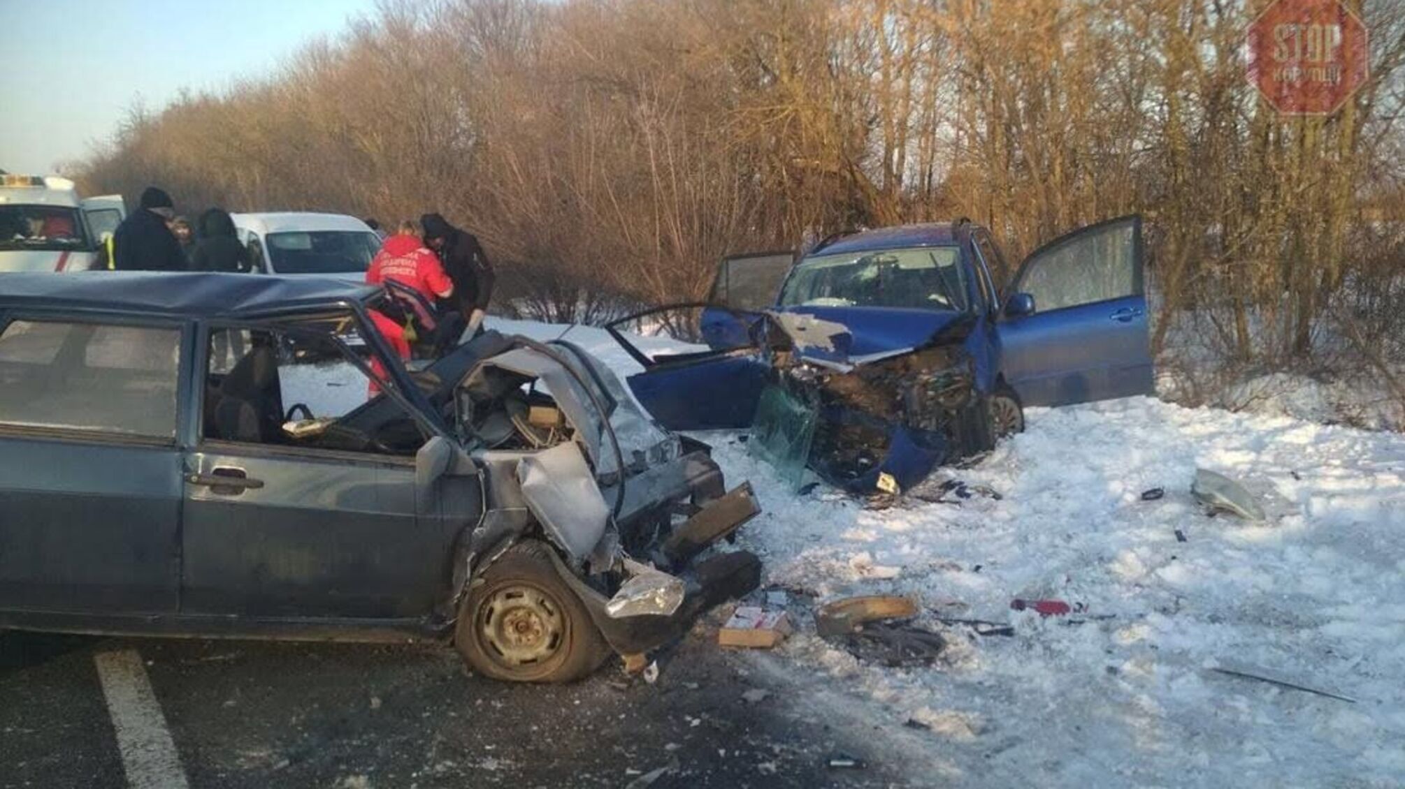 На Житомирщині сталася ДТП, є постраждалі (фото)